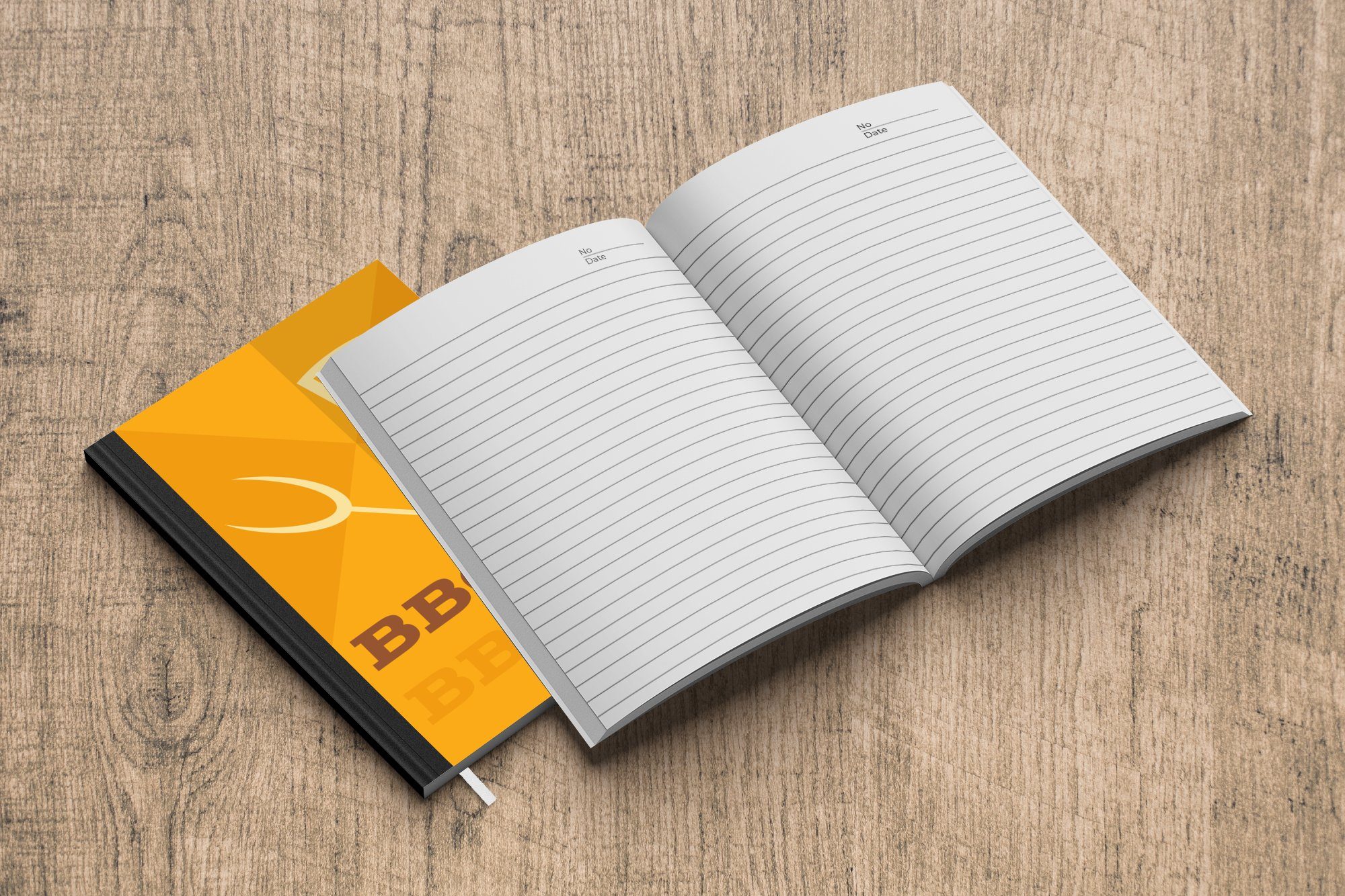 MuchoWow Notizbuch Illustration zum Grillen Spachtel, Tagebuch, einem Merkzettel, 98 Journal, Haushaltsbuch A5, mit Notizheft, Seiten