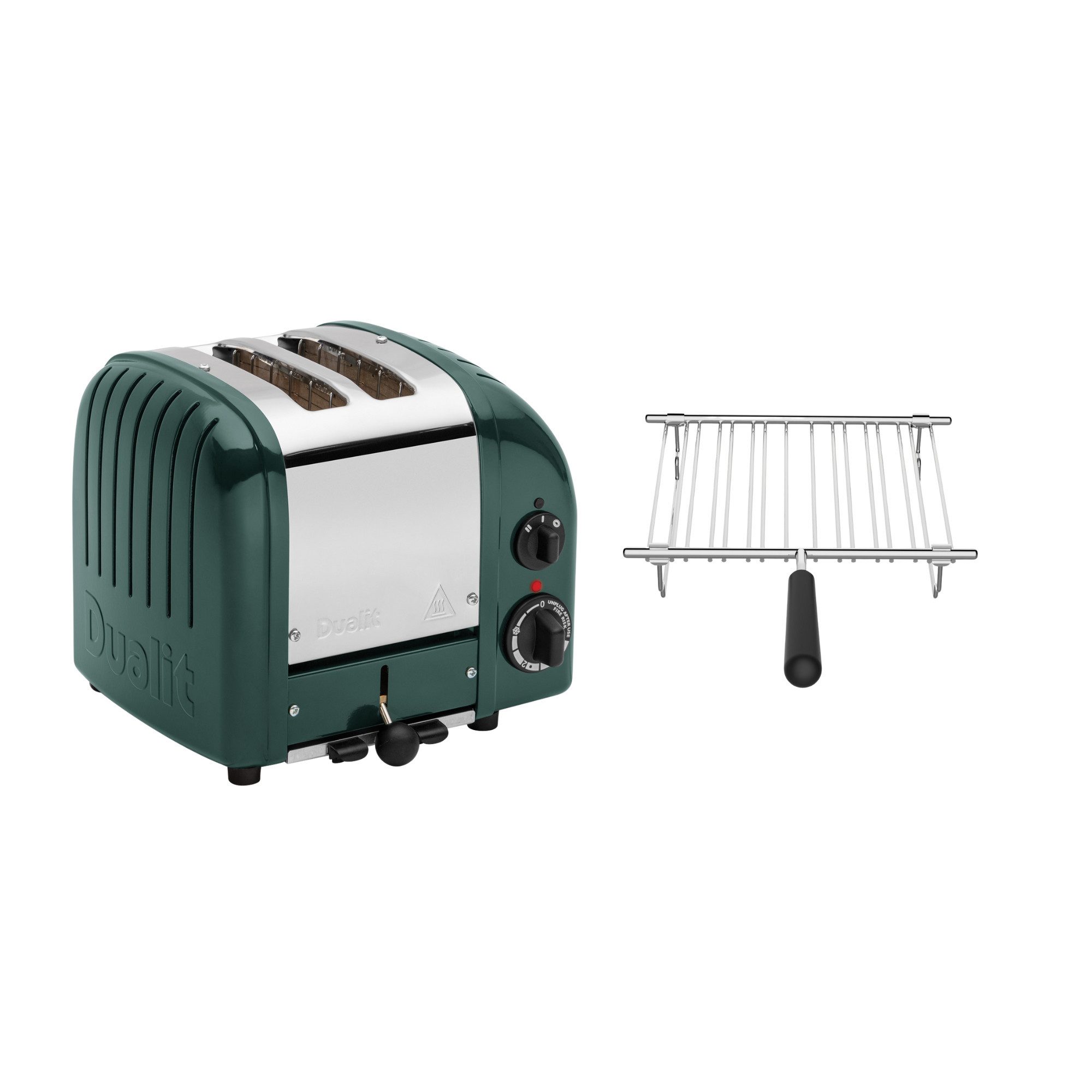 Dualit Toaster Dualit Paket 1, 2er Toaster mit GRATIS Brötchenaufsatz