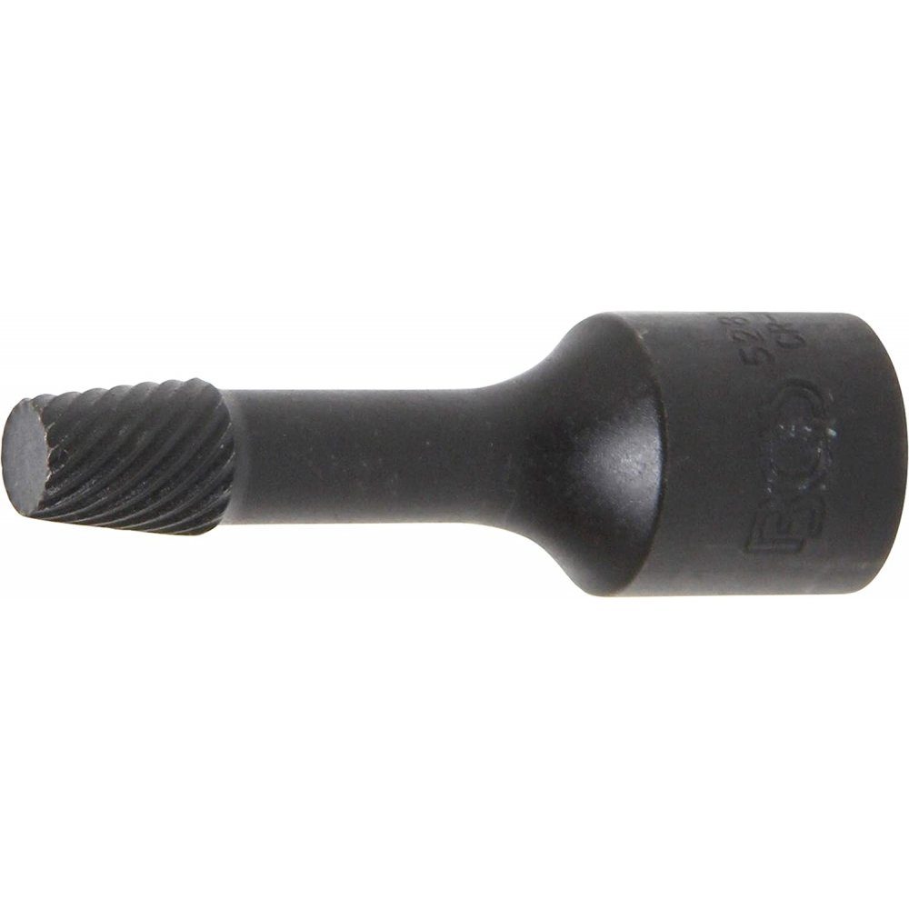 BGS Steckschlüssel technic 5281-8 10 mm (3/8 Zoll) 8 mm - Spiral-Profil-Steckschlüssel-Einsatz - schwarz | Steckschlüssel
