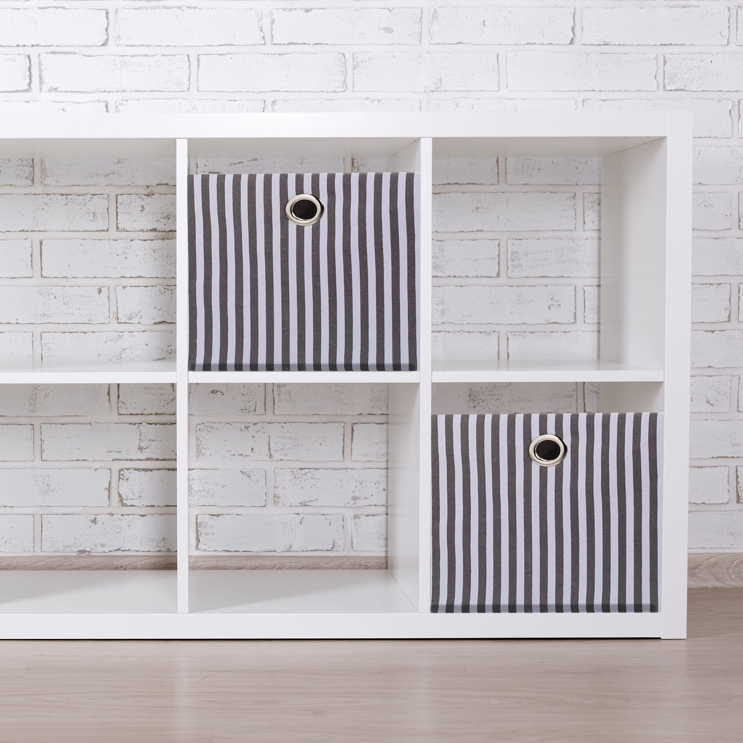 relaxdays Aufbewahrungsbox grau im 2er Set günstig online kaufen