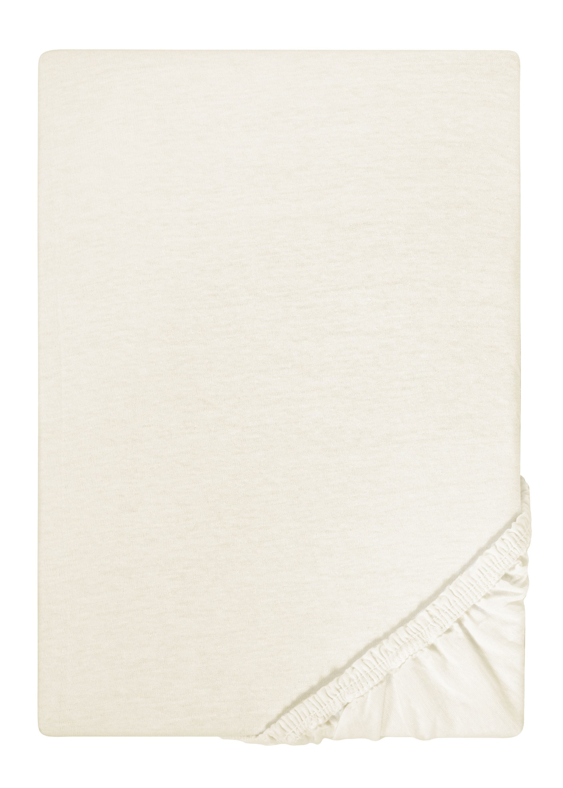 Biberna Spannbettlaken Spannbetttuch Jersey, Jersey, Gummizug: günstig online kaufen