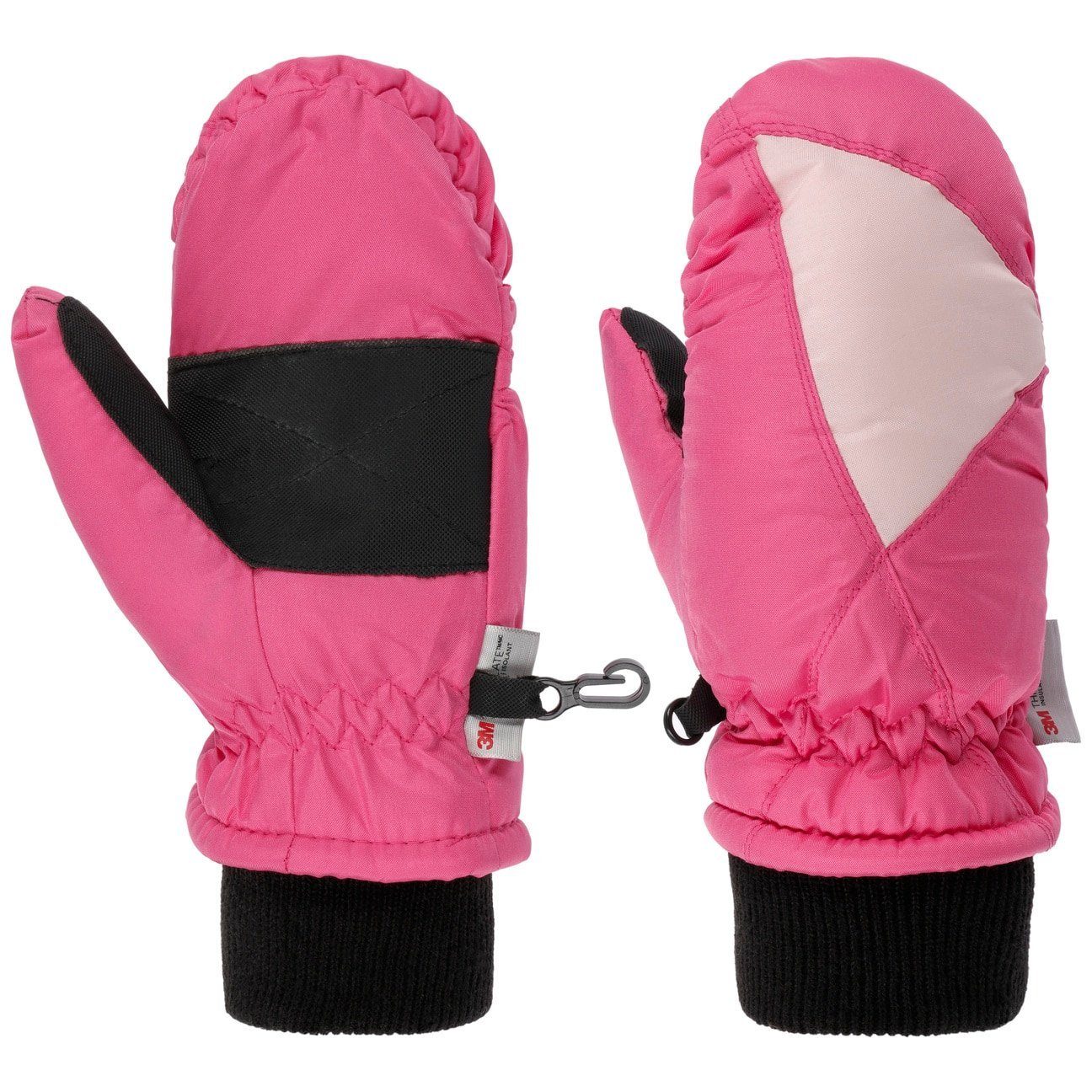 Fiebig Skihandschuhe Kinderhandschuhe mit Futter pink
