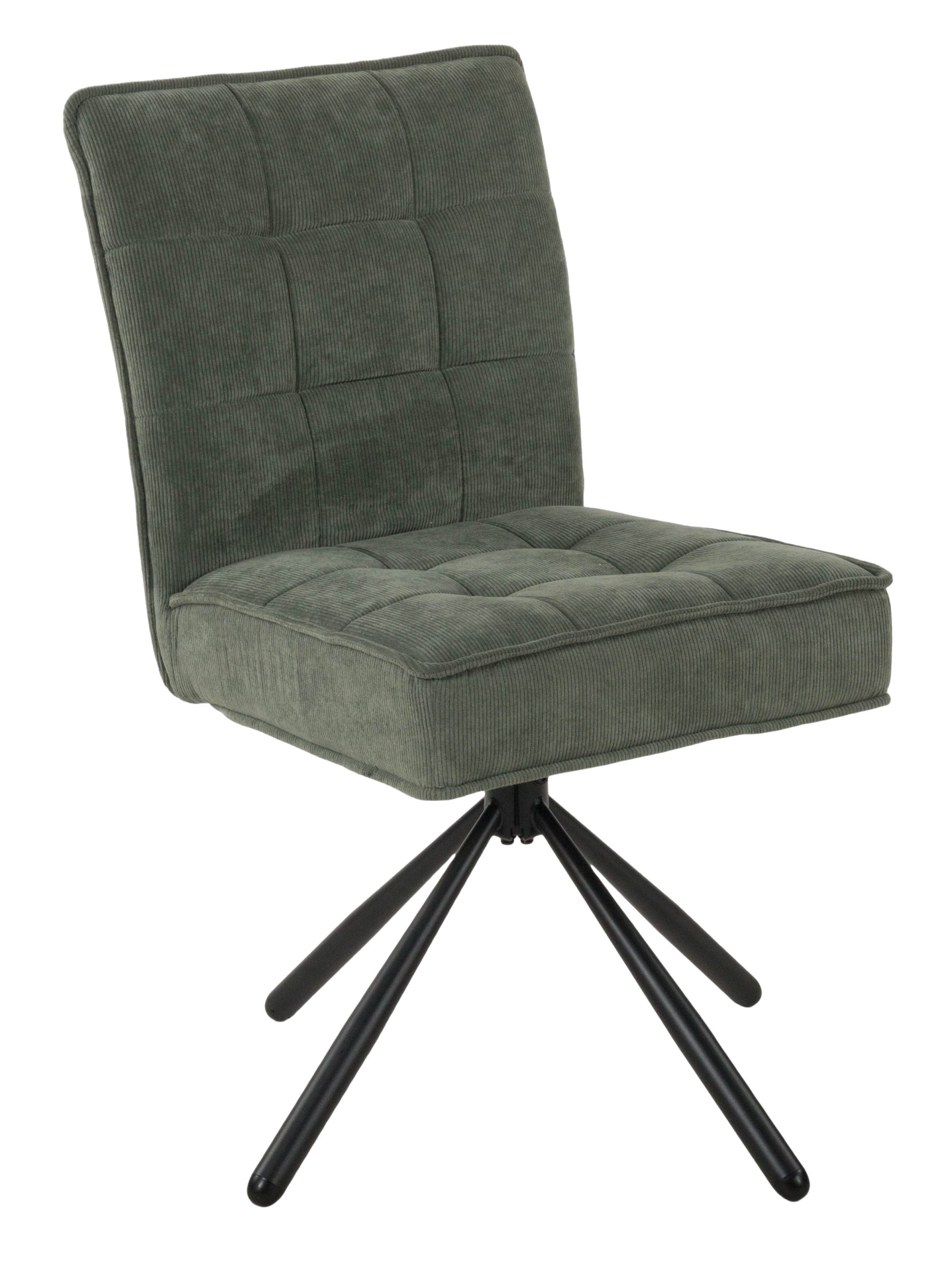 Duo Collection Polsterstuhl Esszimmerstuhl Nola (2er Set), Kord-Bezug, mit günstig online kaufen