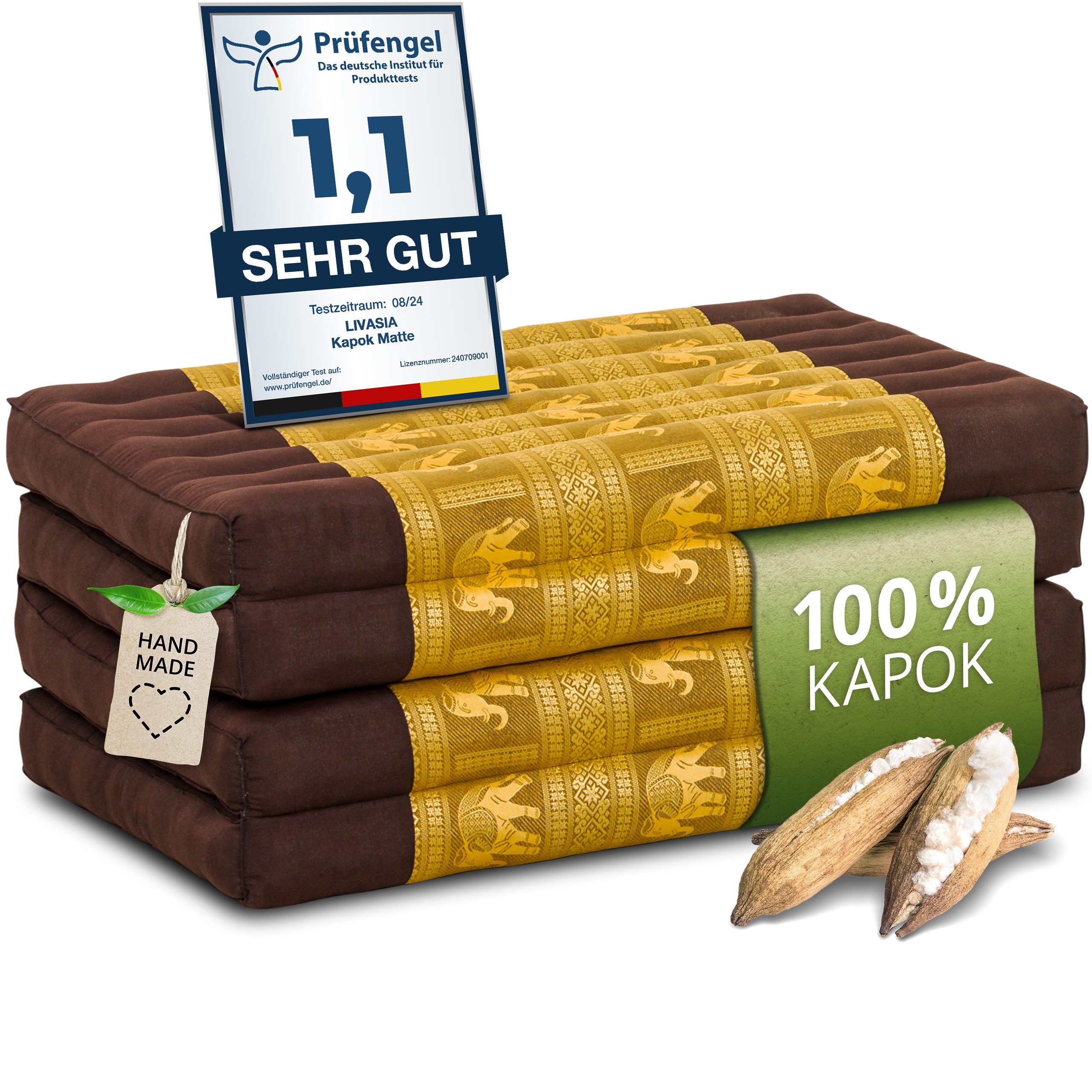 Klappmatratze Klappmatratze 80 cm (Deluxe) vegan und günstig online kaufen