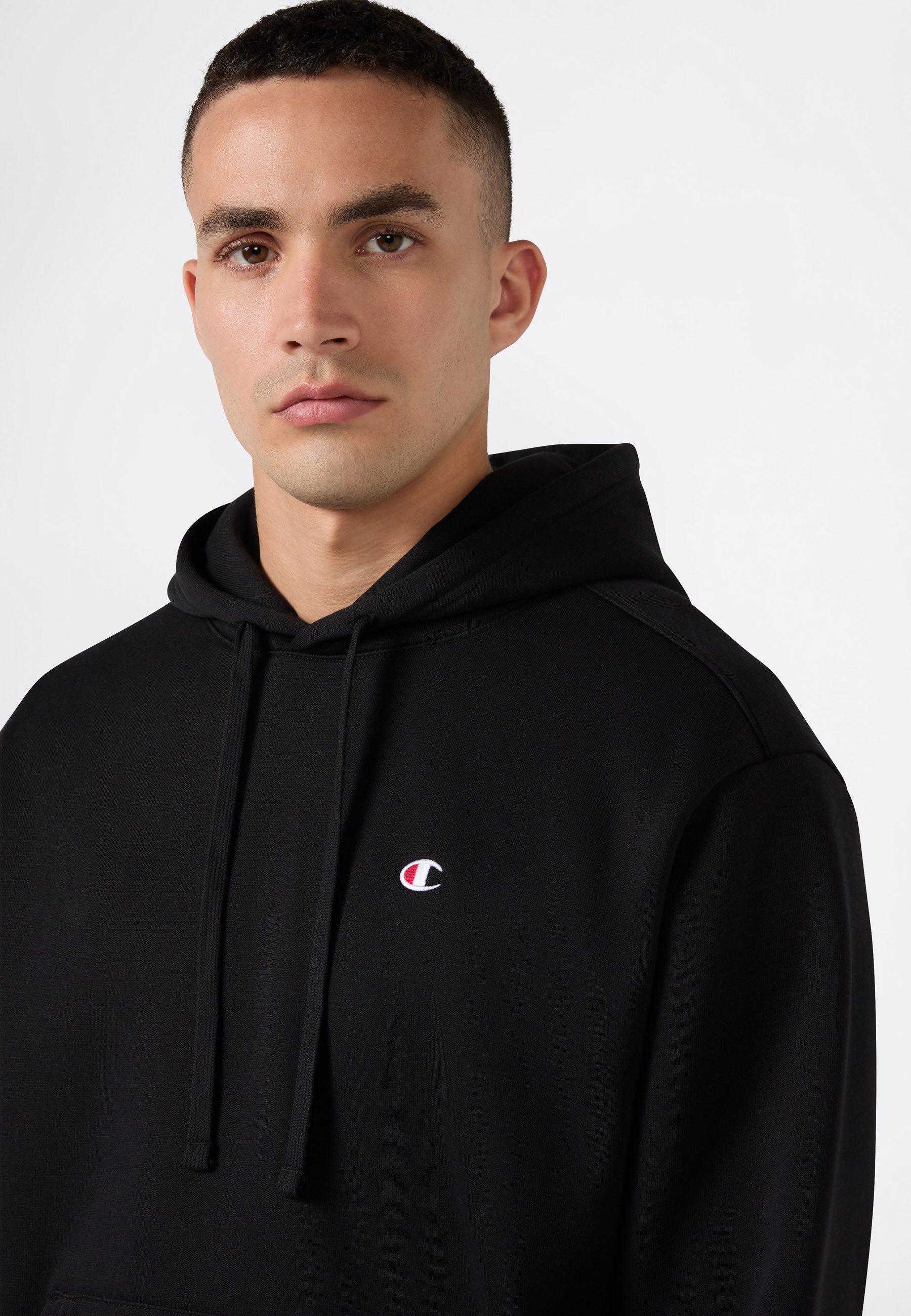 Champion Kapuzensweatshirt SPORTWEAR HOODIE Relax Fit mit sportlichem Stil, Langarm-Design, aus Baumwolle und Polyester