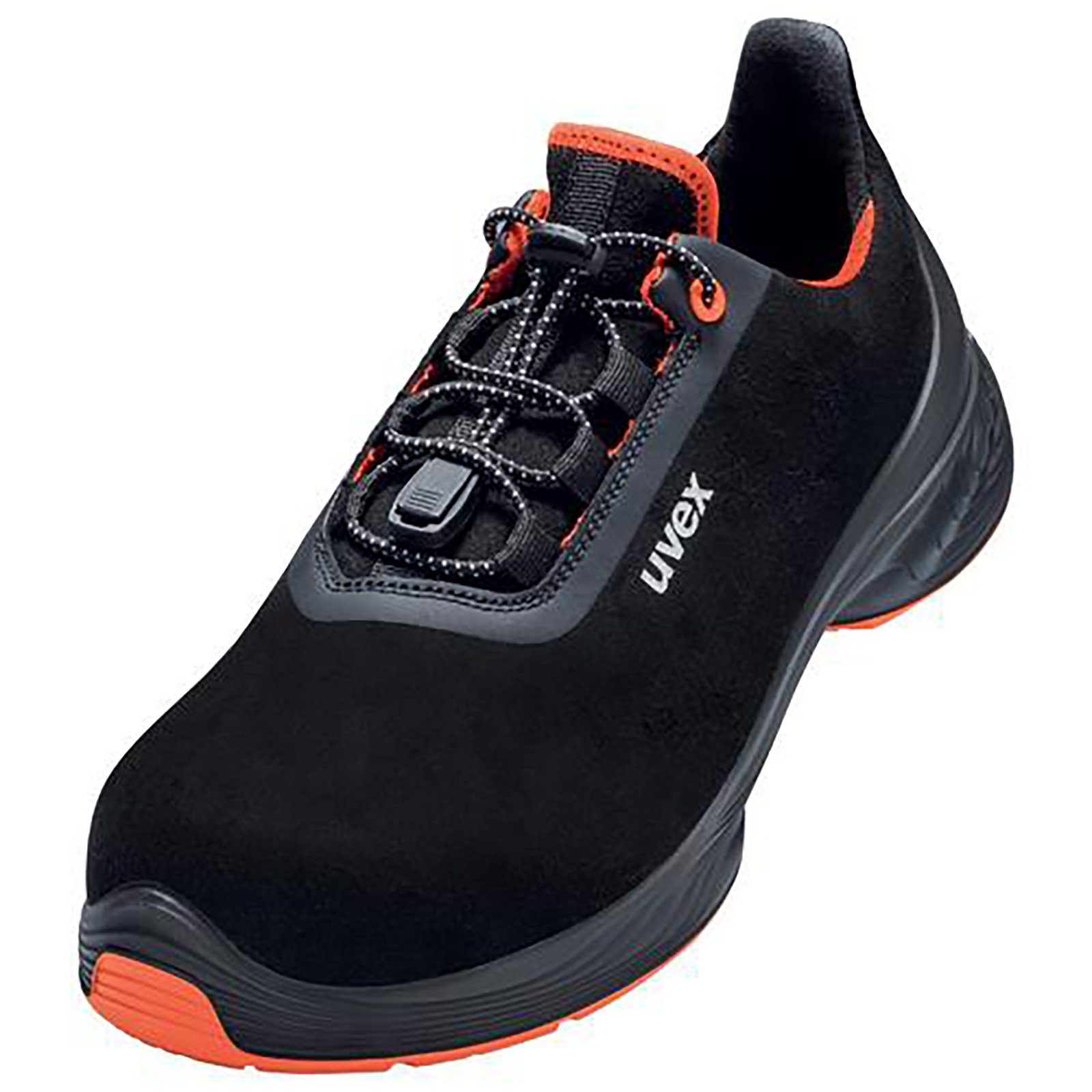 Uvex 1 G2 Halbschuhe S2 schwarz, rot Weite 14 Sicherheitsschuh