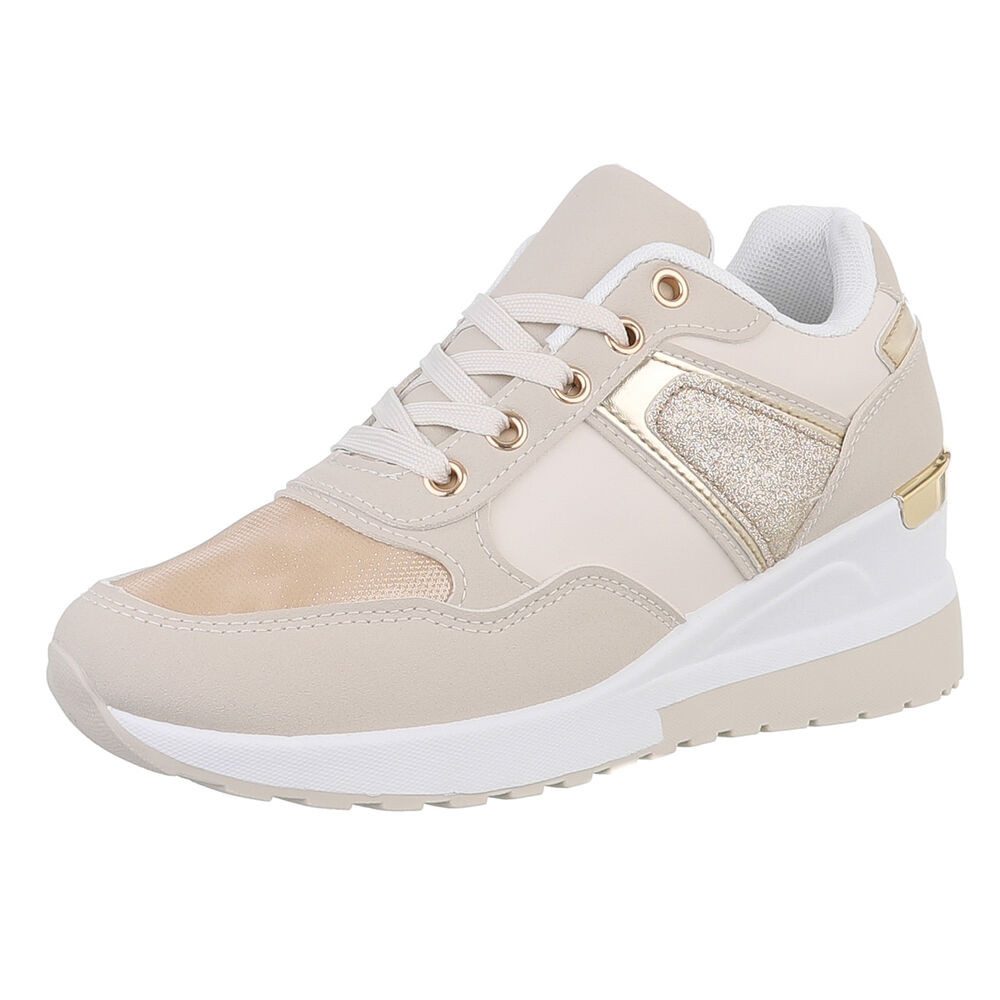 Ital-Design Damen Low-Top Freizeit Sneaker (88671649) Keilabsatz/Wedge Snea günstig online kaufen