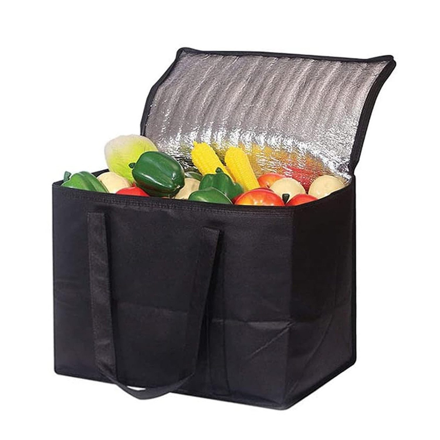 TUWENA Kühltasche Kühltasche Faltbar – 35L Einkaufstasche Einkaufskorb, Picknicktasche