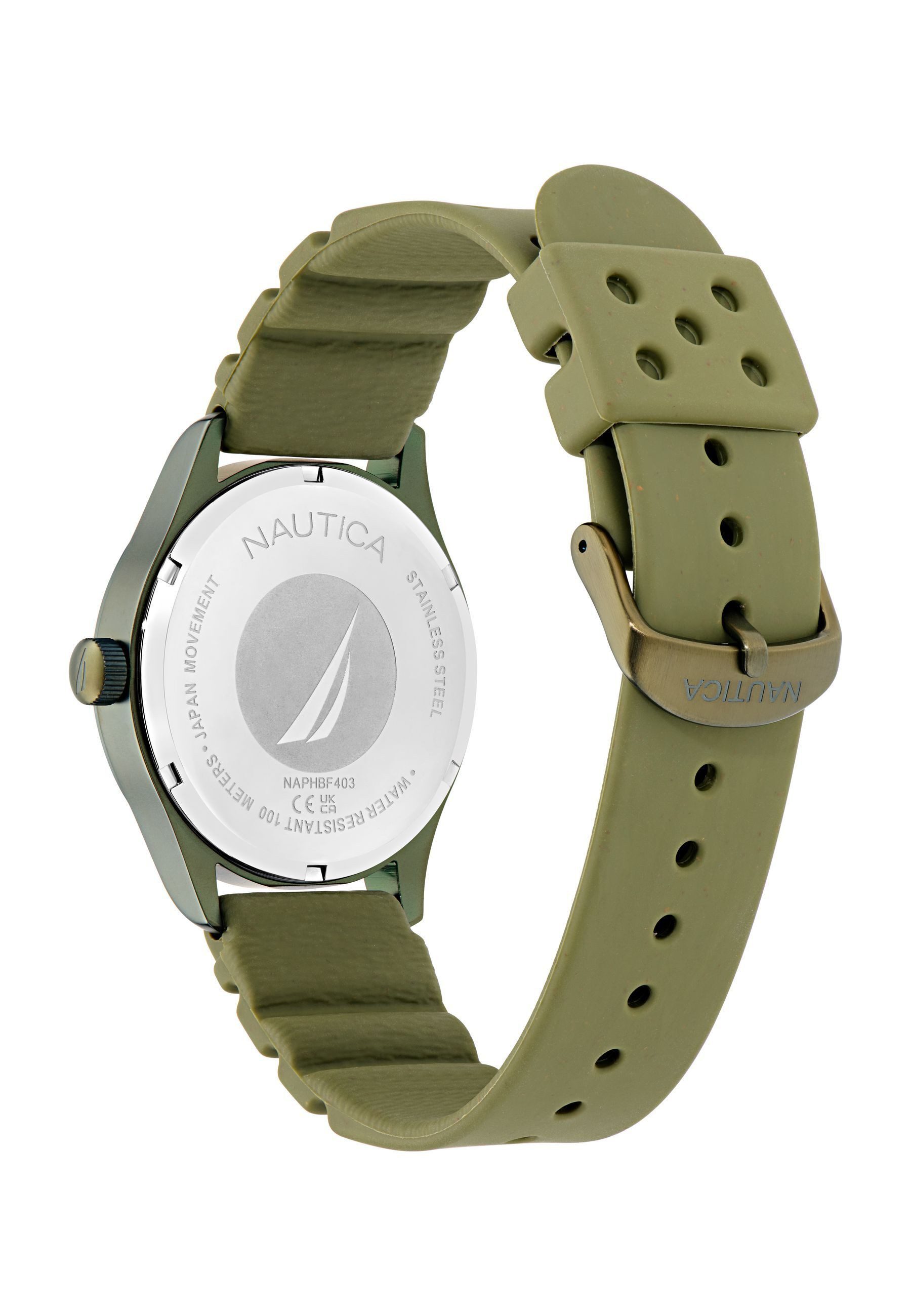 NAUTICA Quarzuhr HANNAY BAY, (1-tlg., Not a set – not applicable to this product), Quartz Analog