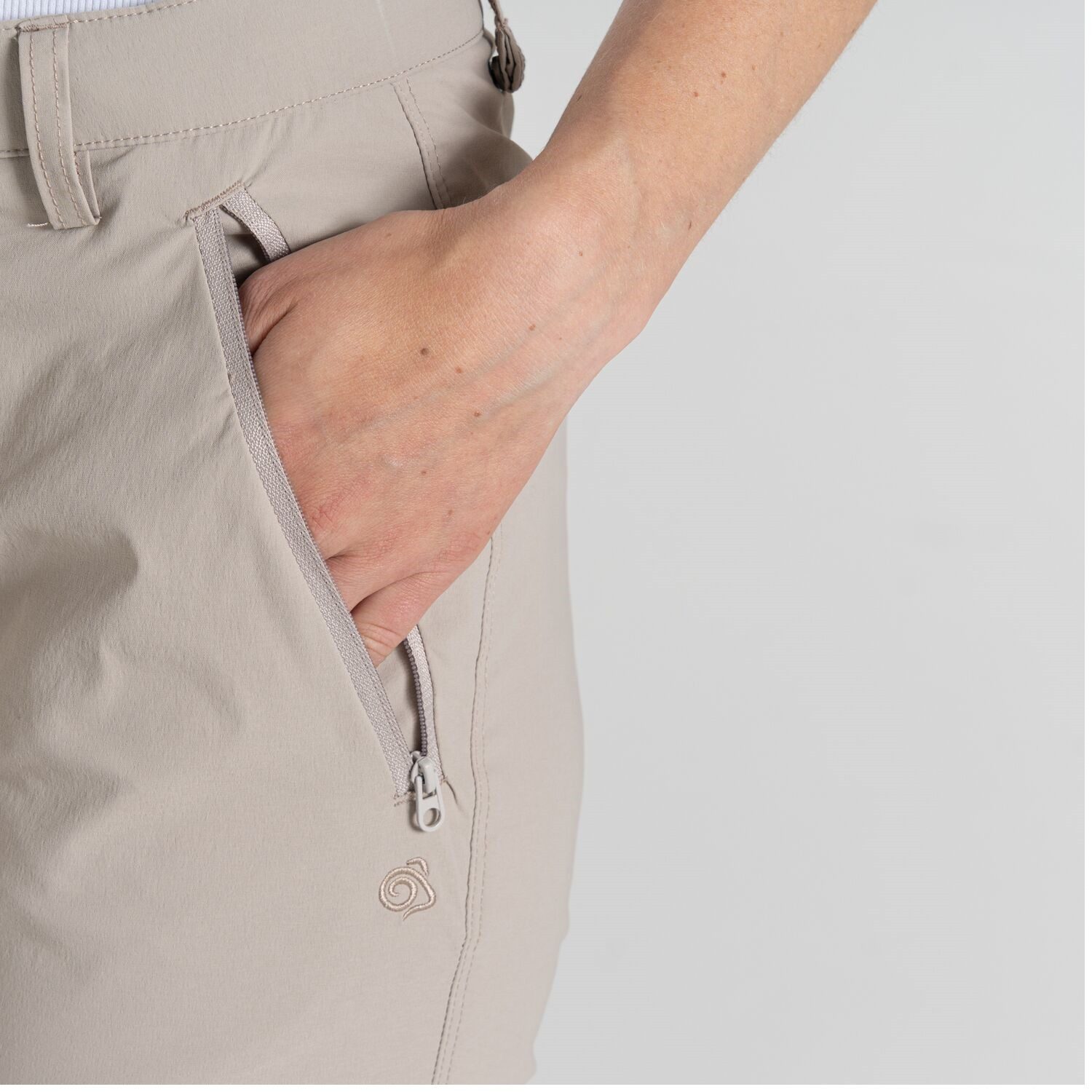 Craghoppers Outdoorhose Tropenhose NosiLife Zip-off (0-tlg)