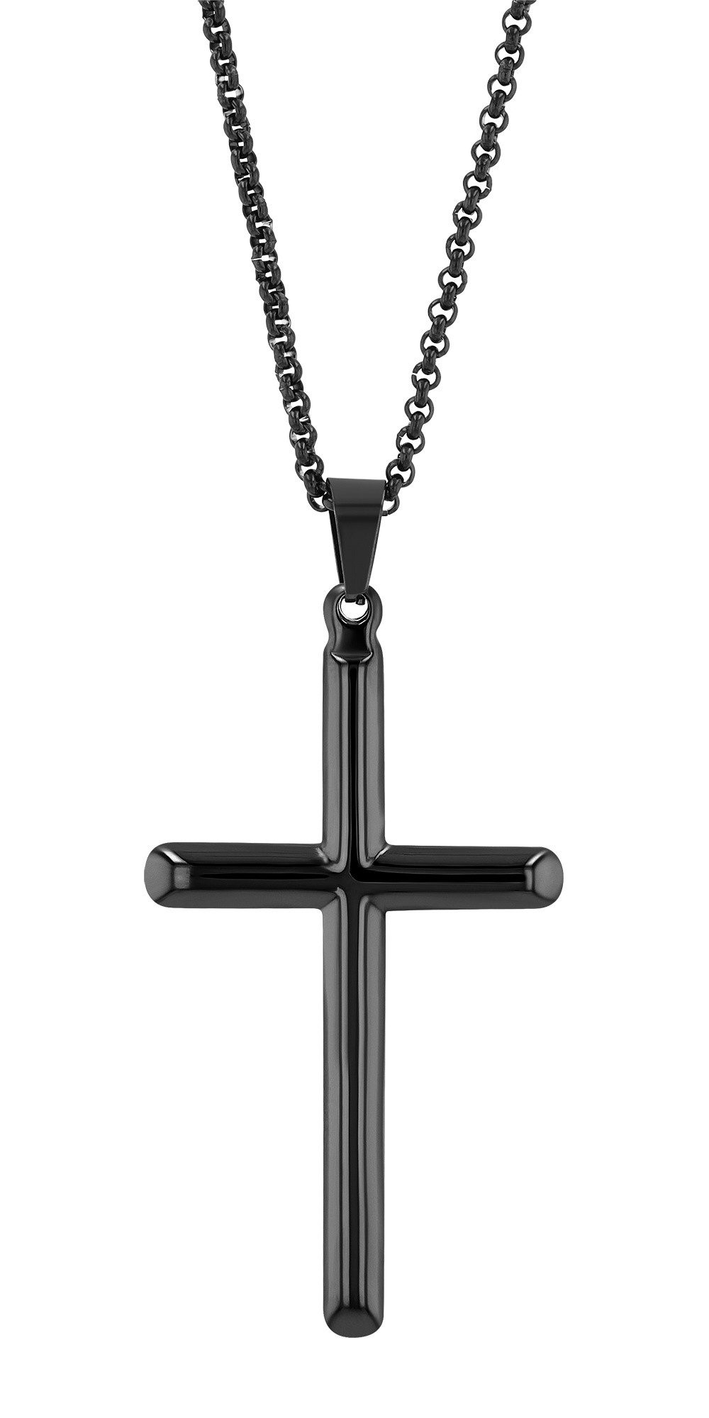 Kettenanhänger Anhänger – Kreuz Kreuzanhänger aus Edelstahl
