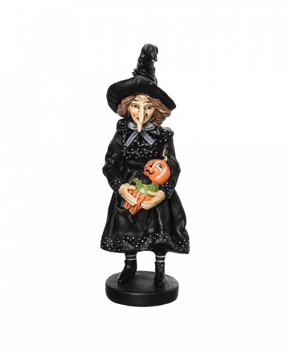 Horror-Shop Dekofigur Vintage Hexe Rosalea Halloween Figur 22,7 cm