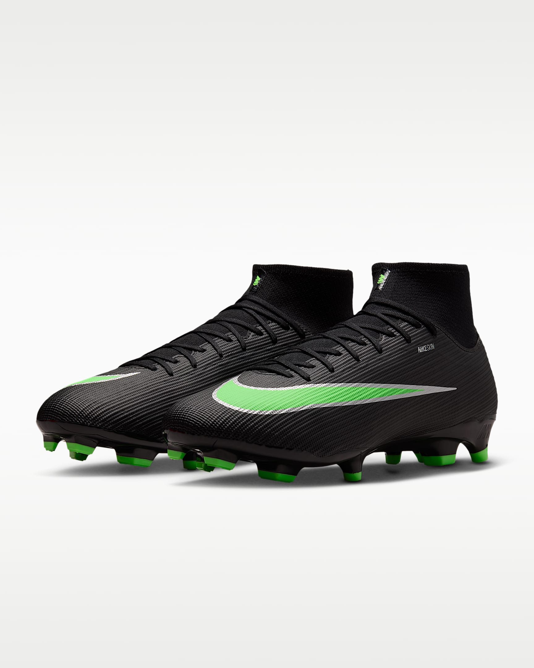 Nike Mercurial Superfly 11 Academy MG Fußballschuh für Rasen und Kunstrasen neuer Generation speziell feste Böden