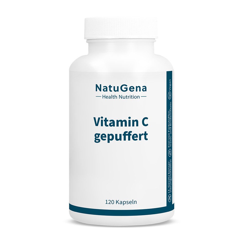 NatuGena Vitamin C gepuffert Kapseln, 95.4 g