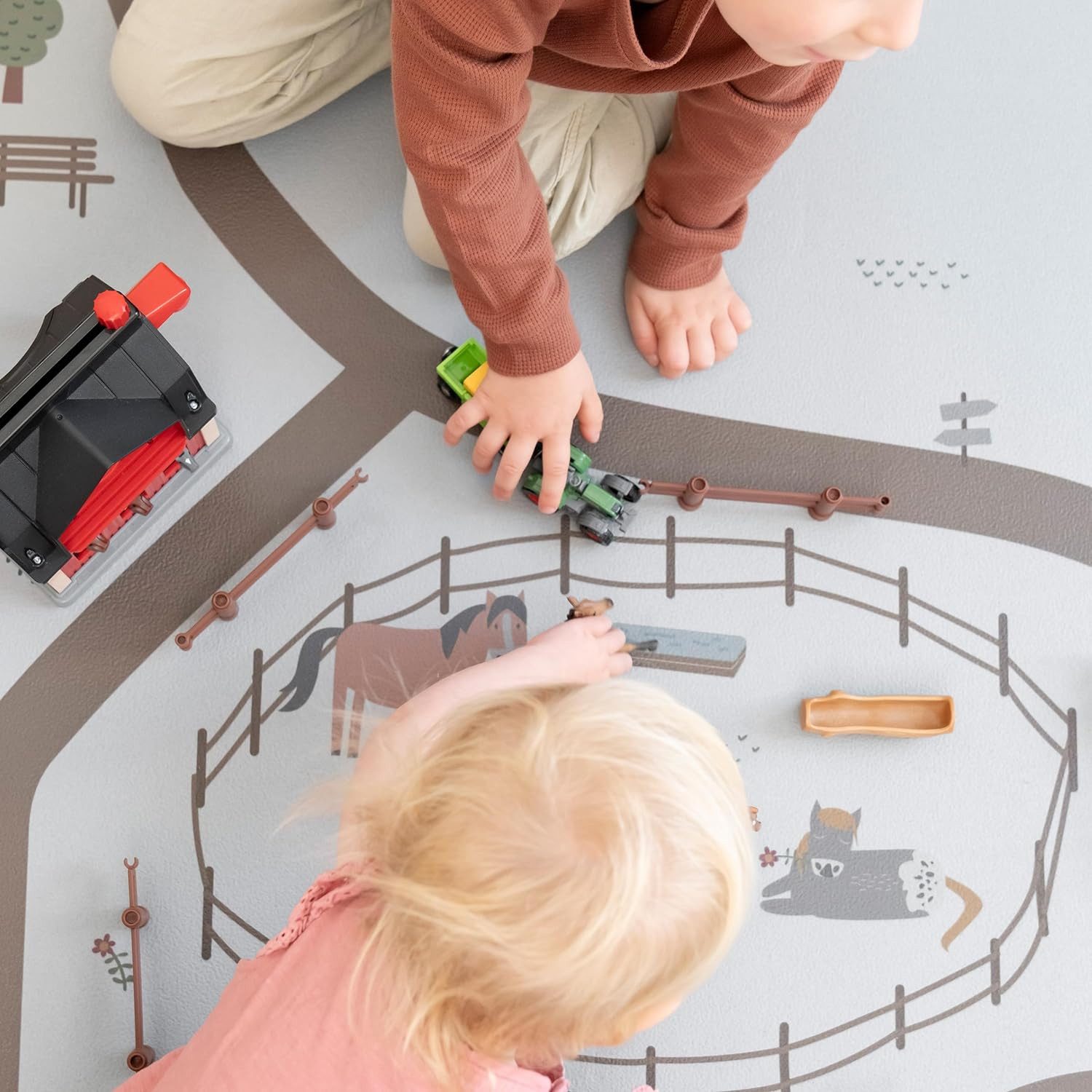 Ehrenkind Spielmatte PRO, Extra dick und soft, Made in Germany (Krabbelmatte, Babymatte sicher & unbedenklich), Spielmatte Baby