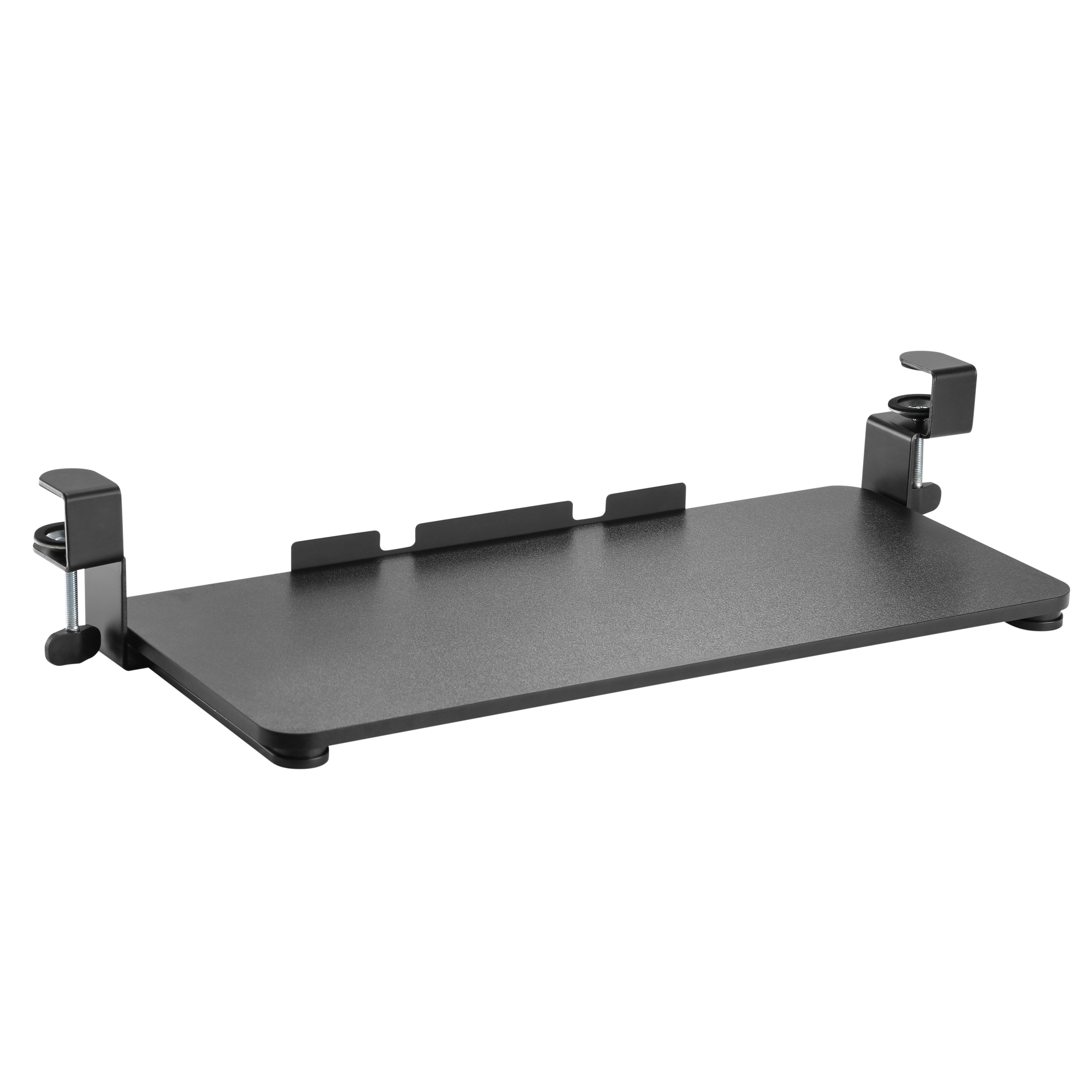 RICOO Halterung CZ0700, (1-tlg., Tastaturhalterung Tastaturablage Tastatur Workstation ausziehbar)