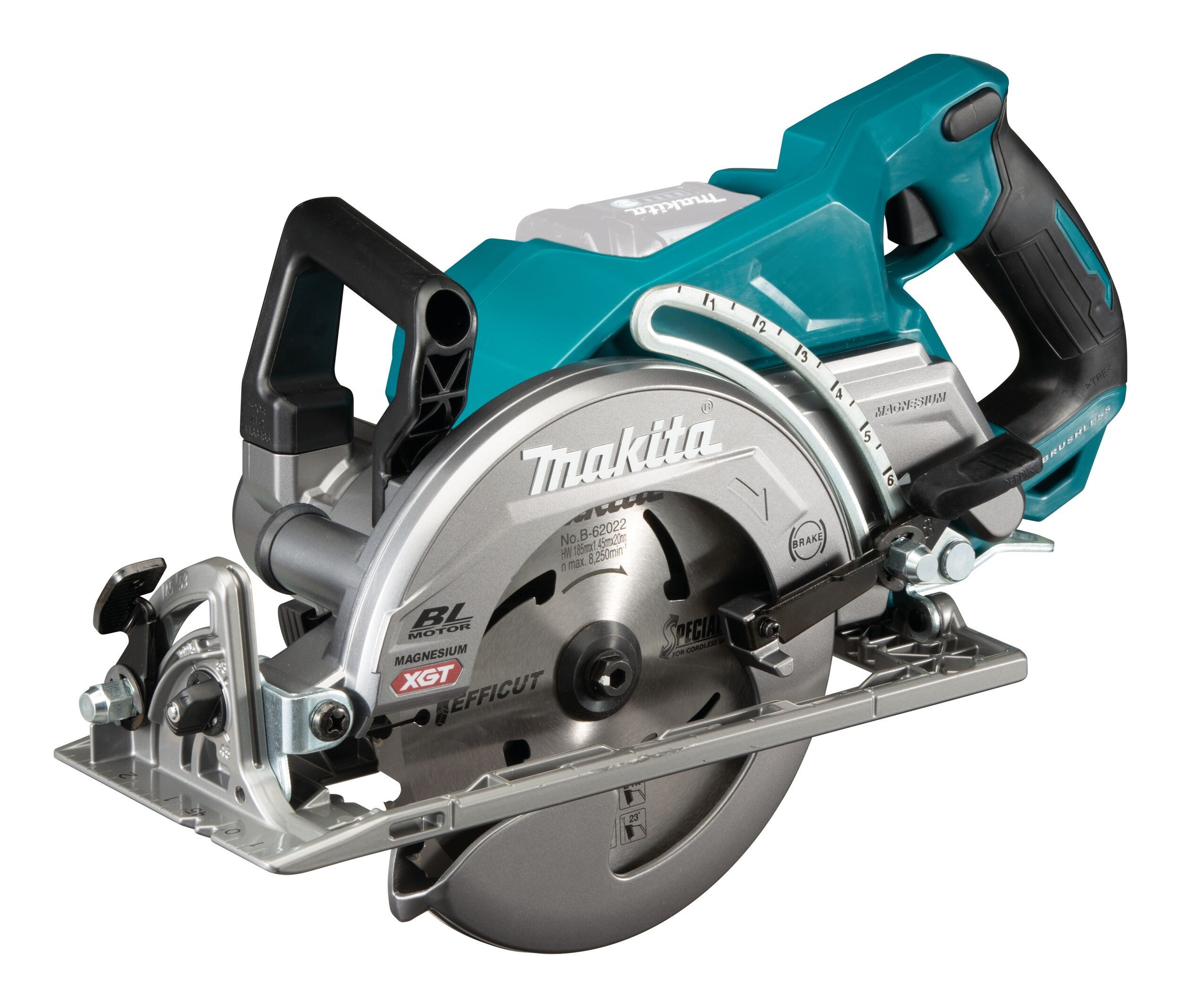 Makita Akku-Handkreissäge, XGT, RS001GZ, 40V, 65 mm, Ohne Akku - im Karton