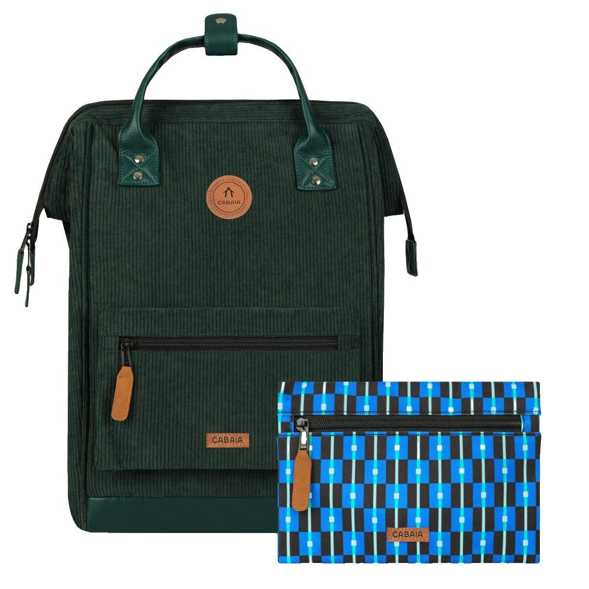 CABAIA Rucksack Bremen (kein Set), recycelten Materialien