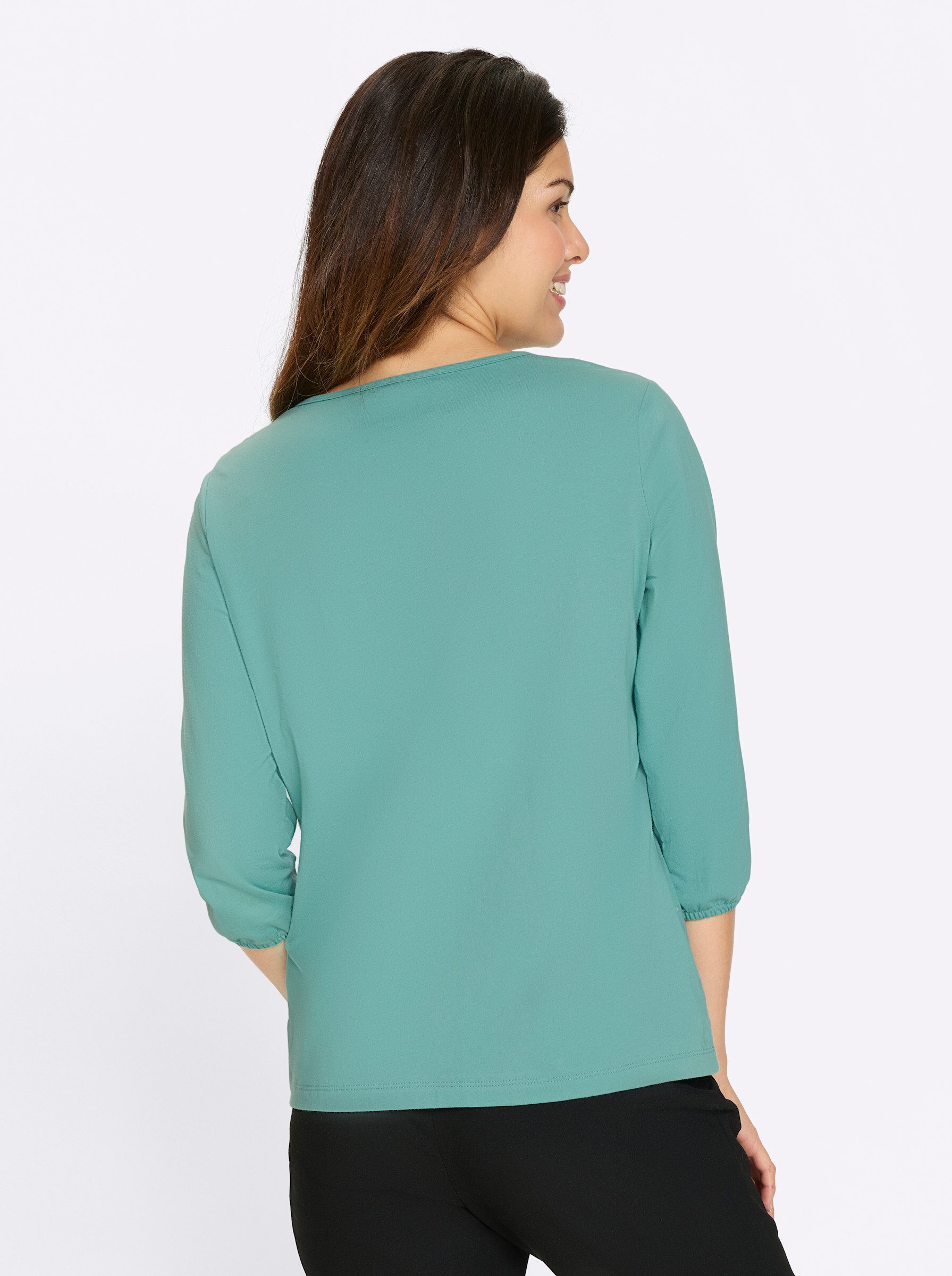 Sieh an! T-Shirt 3/4-Arm-Shirt 3/4-Arm günstig online kaufen