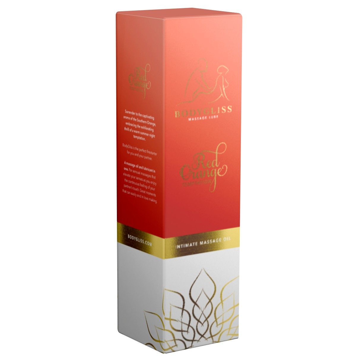 Gleit- und Massagegel Temptation - Red Orange