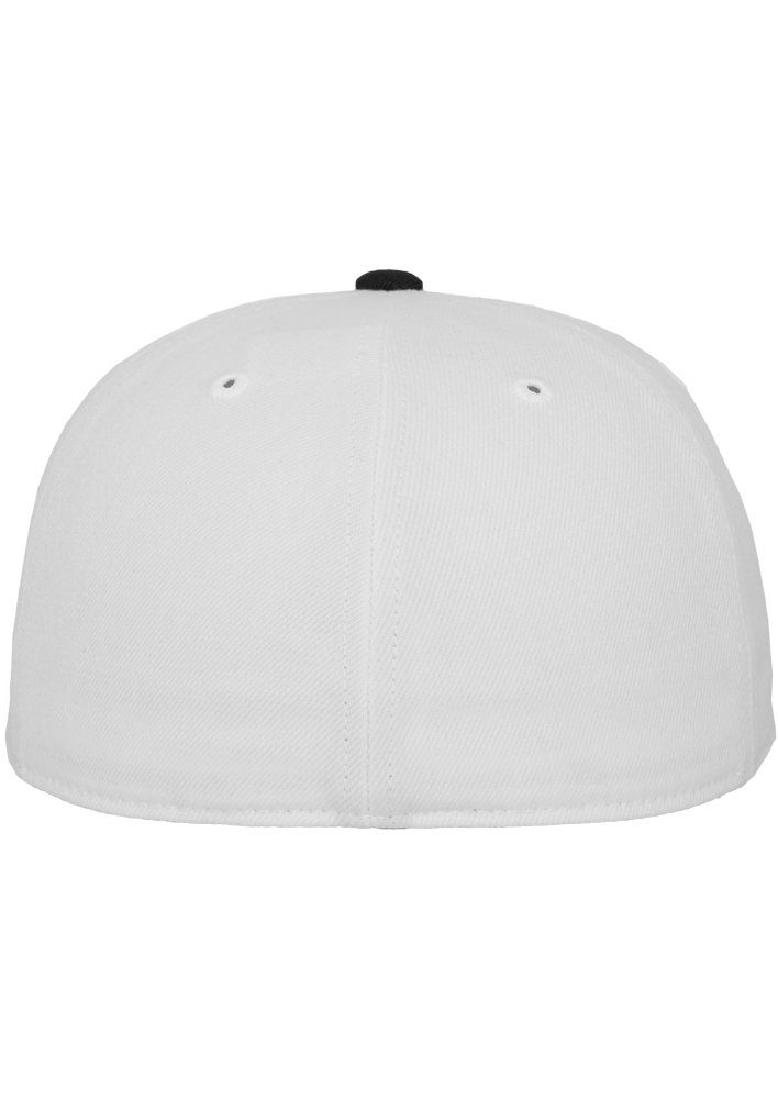 Flexfit Accessoires 210 Fitted white/black Premium 2-Tone Flex Cap