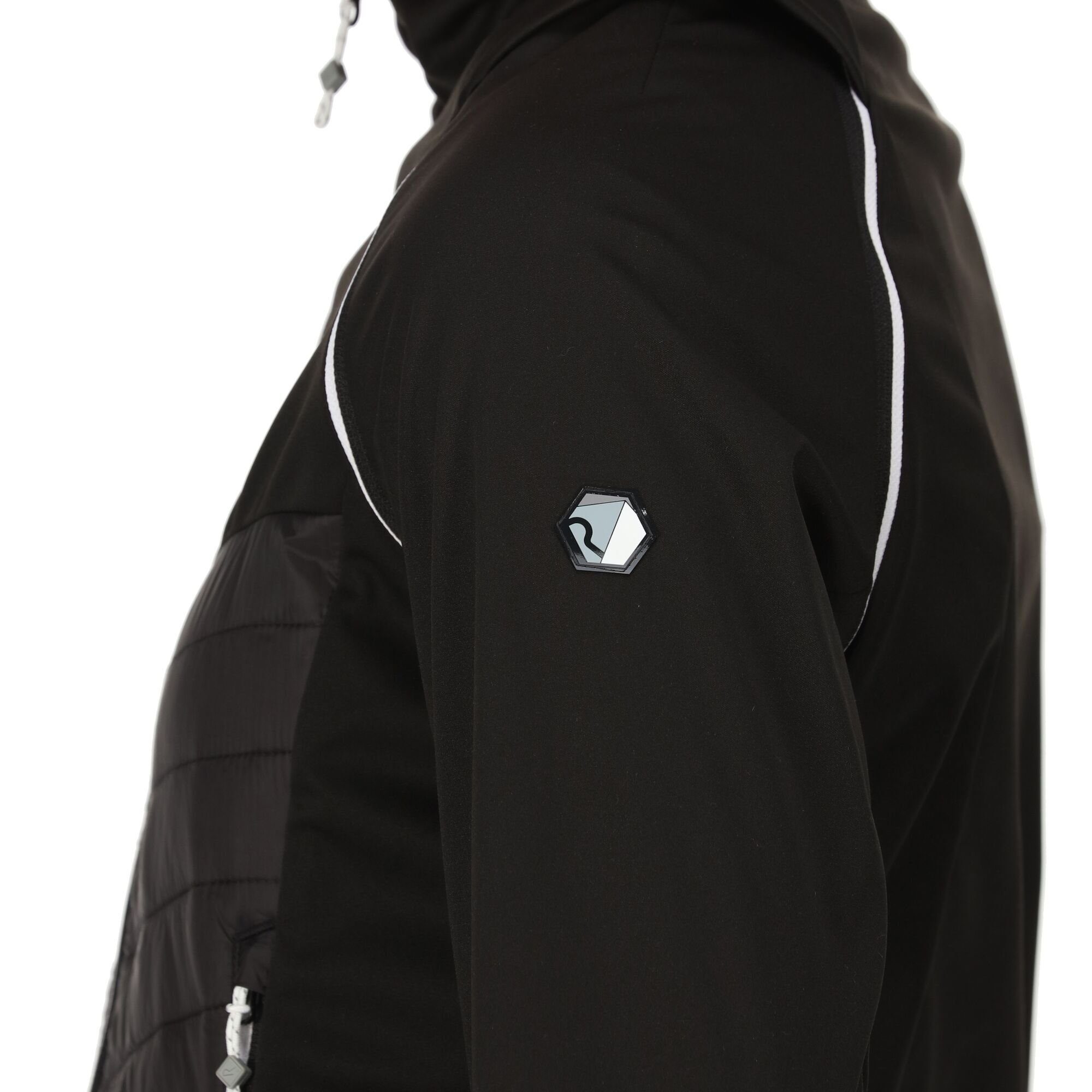 wasserabweisend Black abnehmbar, und Outdoorjacke Regatta für Ärmel Steren wind- Damen,