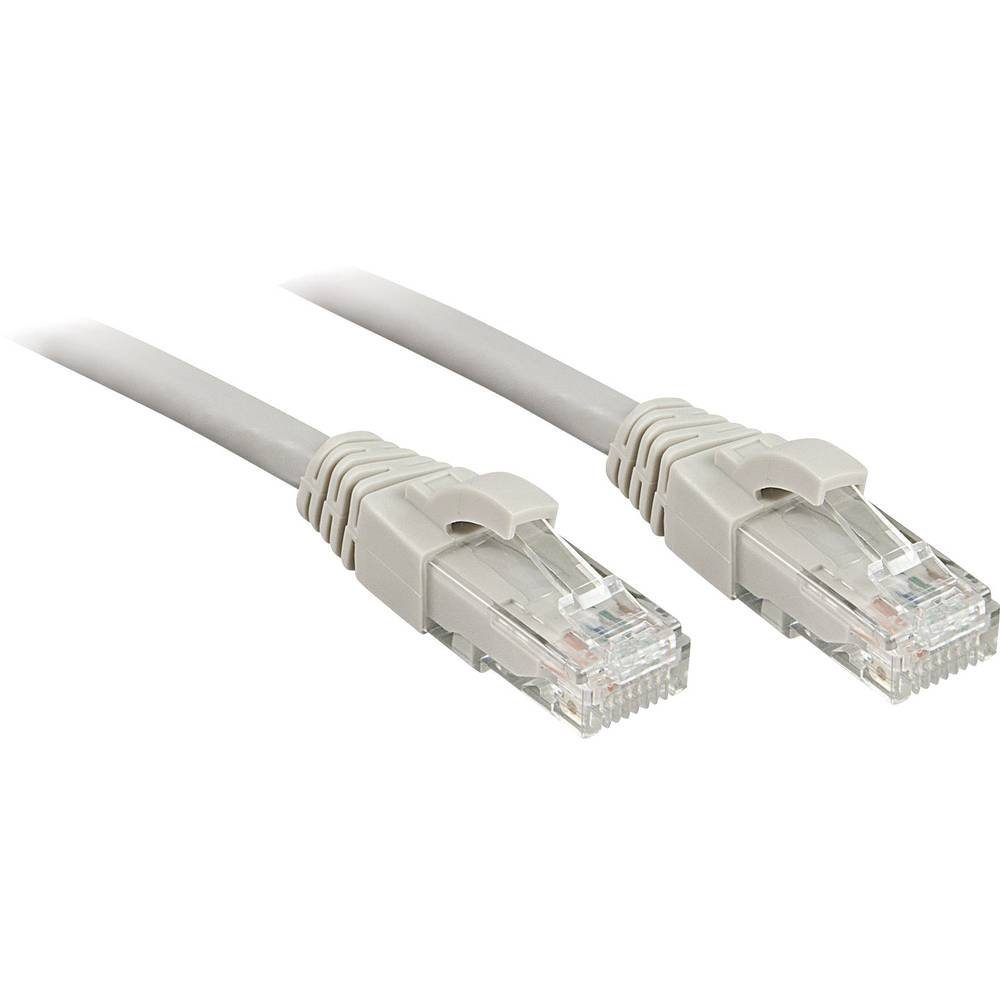 Premium LAN-Kabel, Lindy Rastnasenschutz UTP mit halogenfrei,3.0m Cat.6 cm), (3.00 Patchkabel,