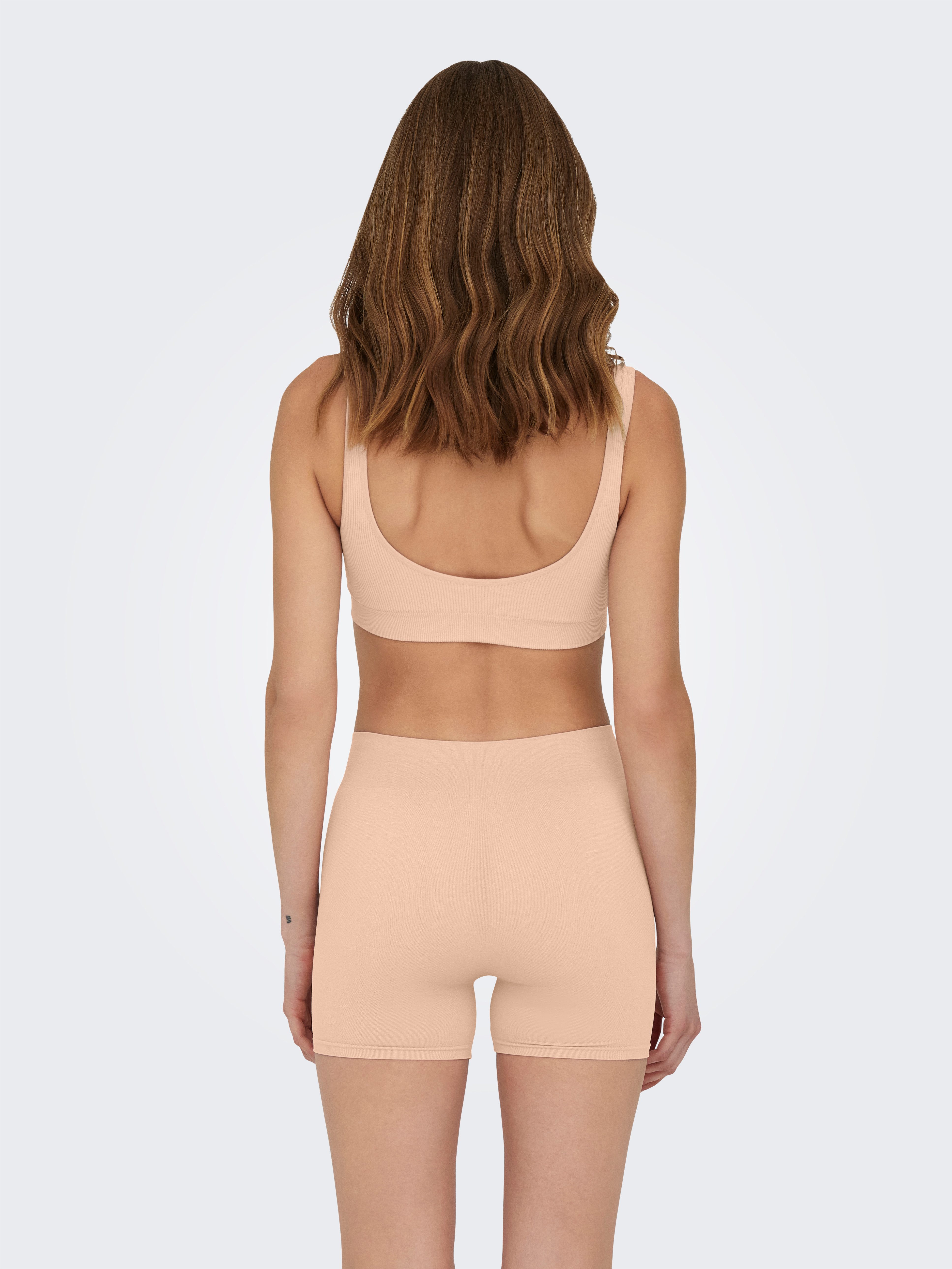 ONLY Hotpants ONLVICKY S-LESS MINI SHORTS 2-PACK (Packung, 2-tlg)