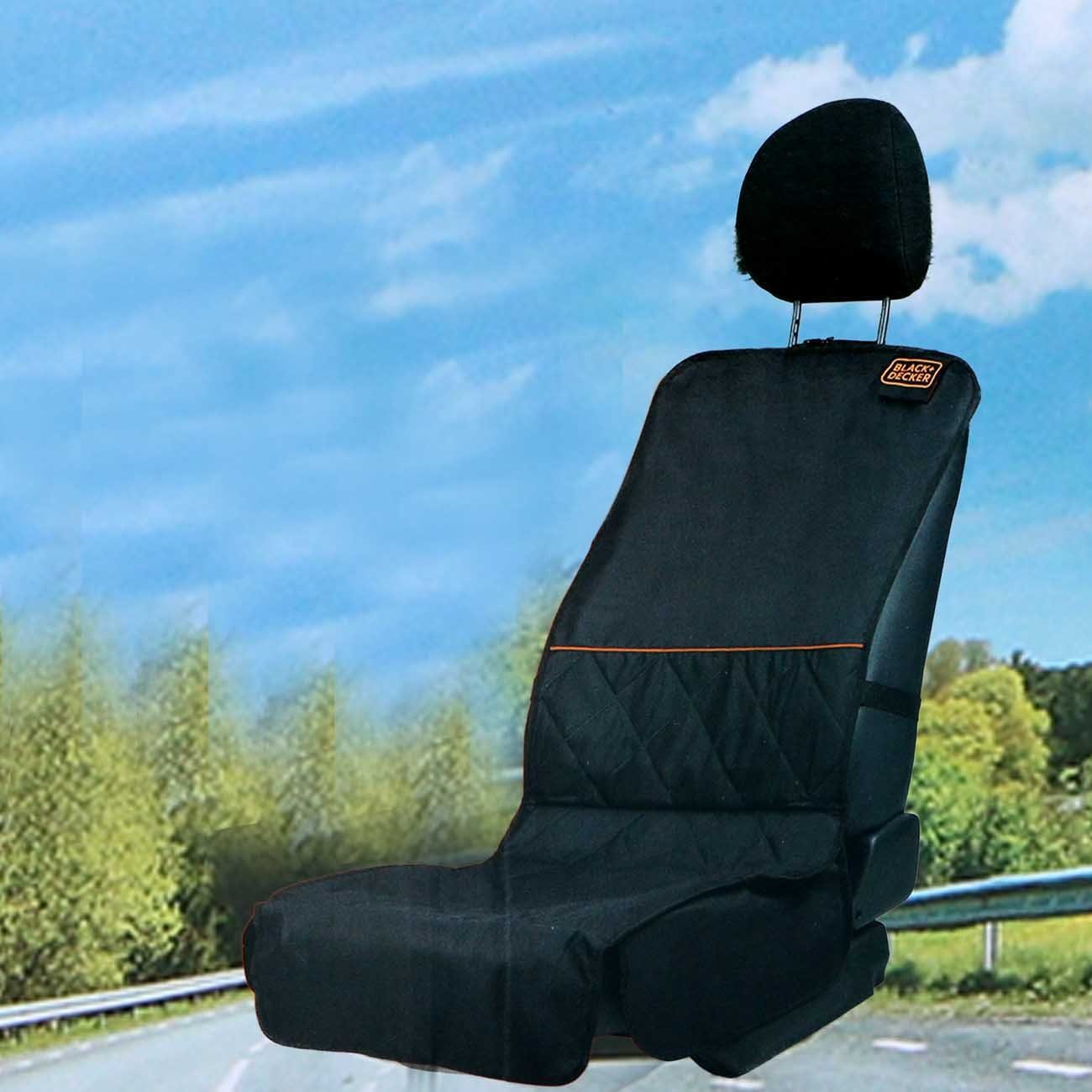 Autositzauflage, Autositzschutz, Autositzschutz Auto Black+Decker Sitzschoner
