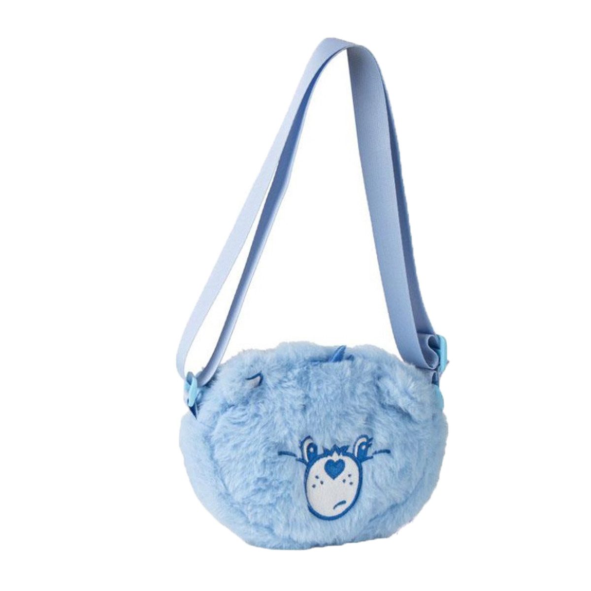 Glücksbärchis Umhängetasche Tasche aus Plüsch für Kinder mit angenehmer Oberfläche