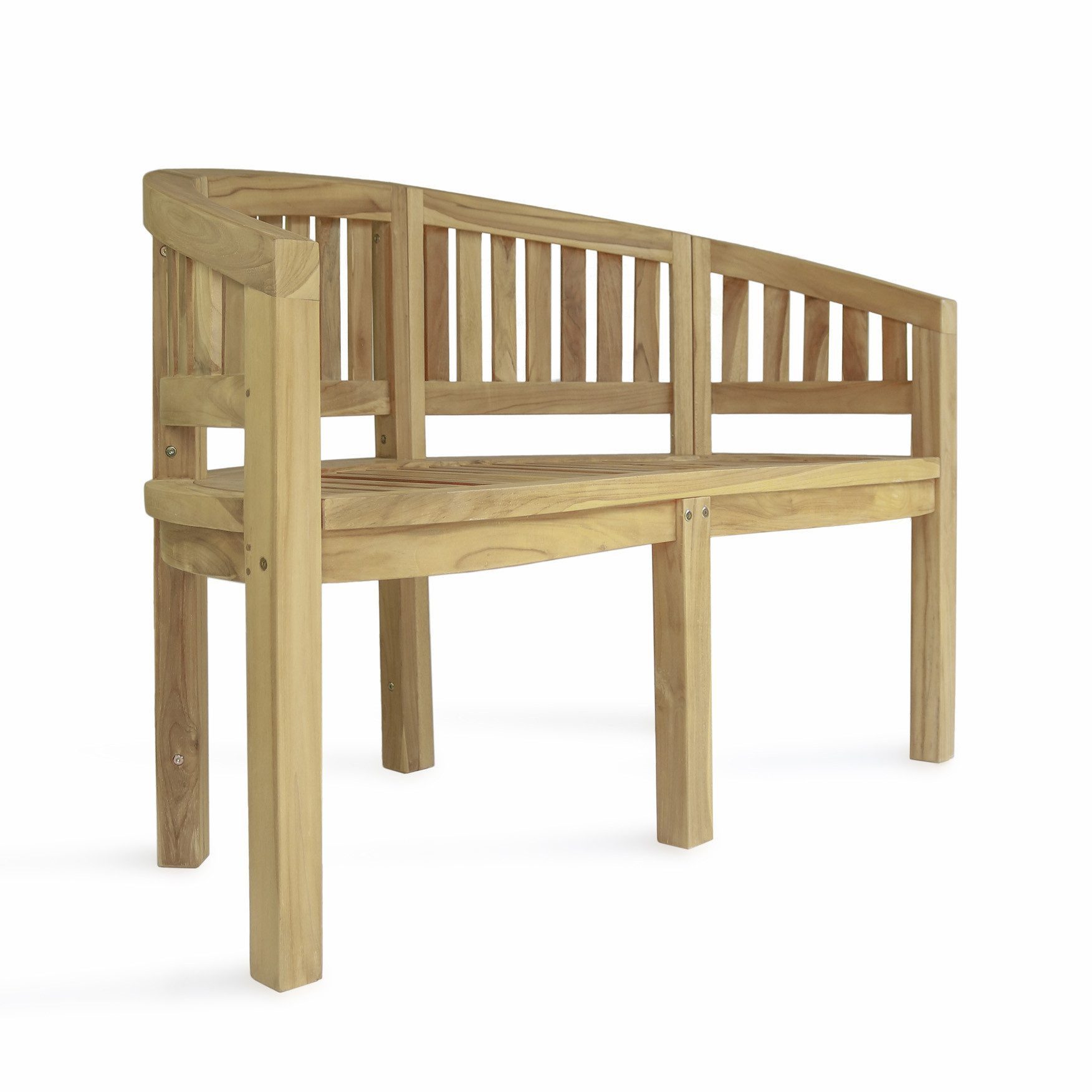 More2Home Gartenbank BANANE, Teakholz, 150 cm günstig online kaufen