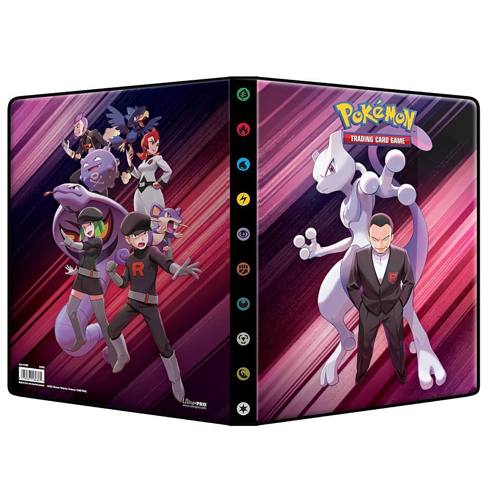 POKÉMON Sammelkarte Team Rocket Sammel-Album A4 für 252 Karten Pokemon