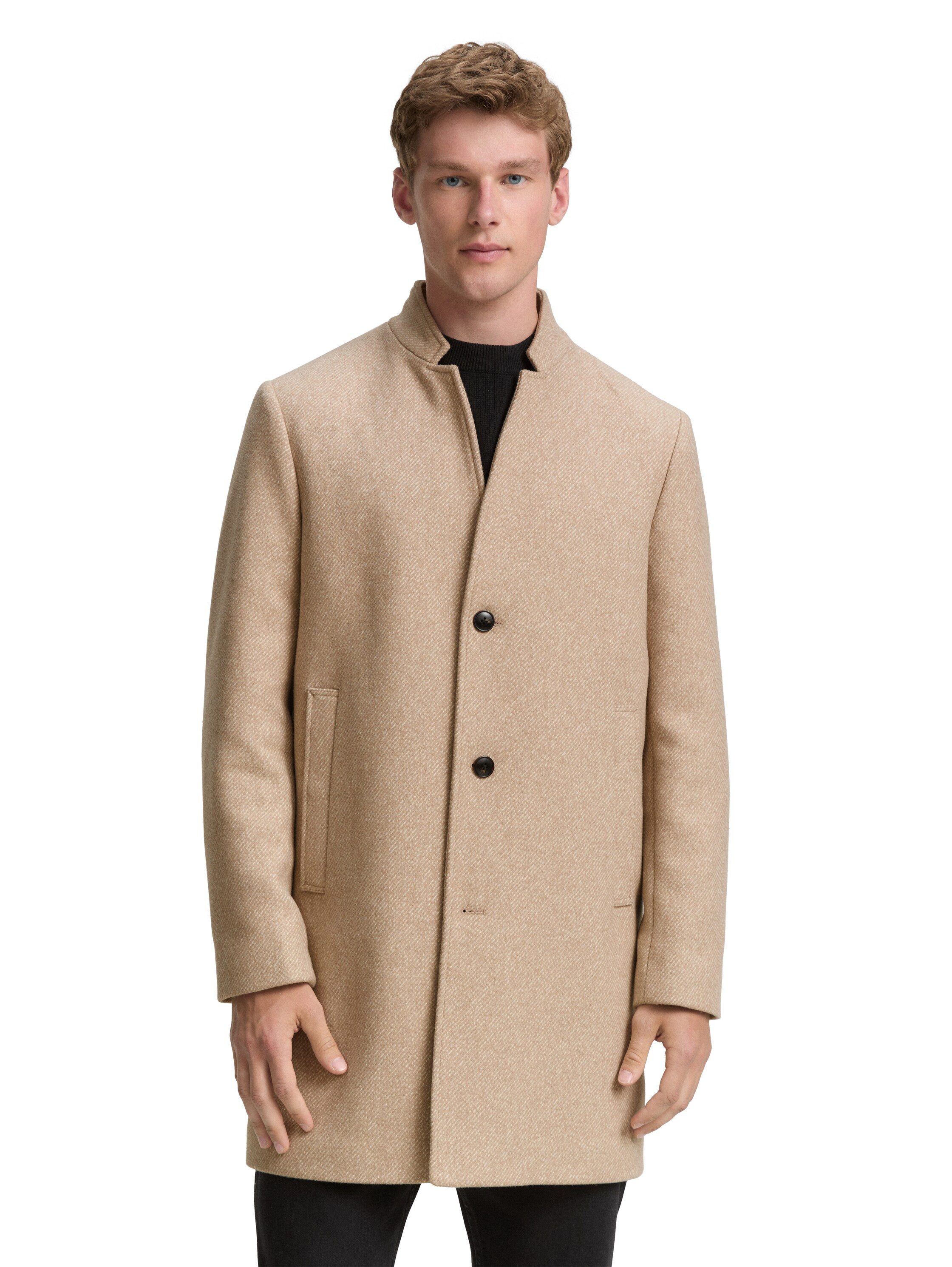 TOM TAILOR Denim Wolljacke mit Stehkragen günstig online kaufen