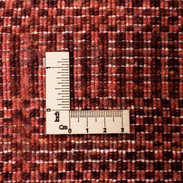 Designteppich Designer Einfarbig Rosso 182 x 131 cm, morgenland, rechteckig, Höhe: 8 mm, Sehr weicher Flor