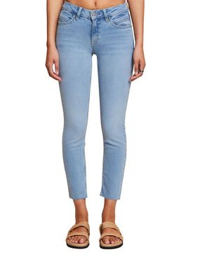 Esprit 7/8-Jeans Schmale Jeans mit mittlerer Bundhöhe