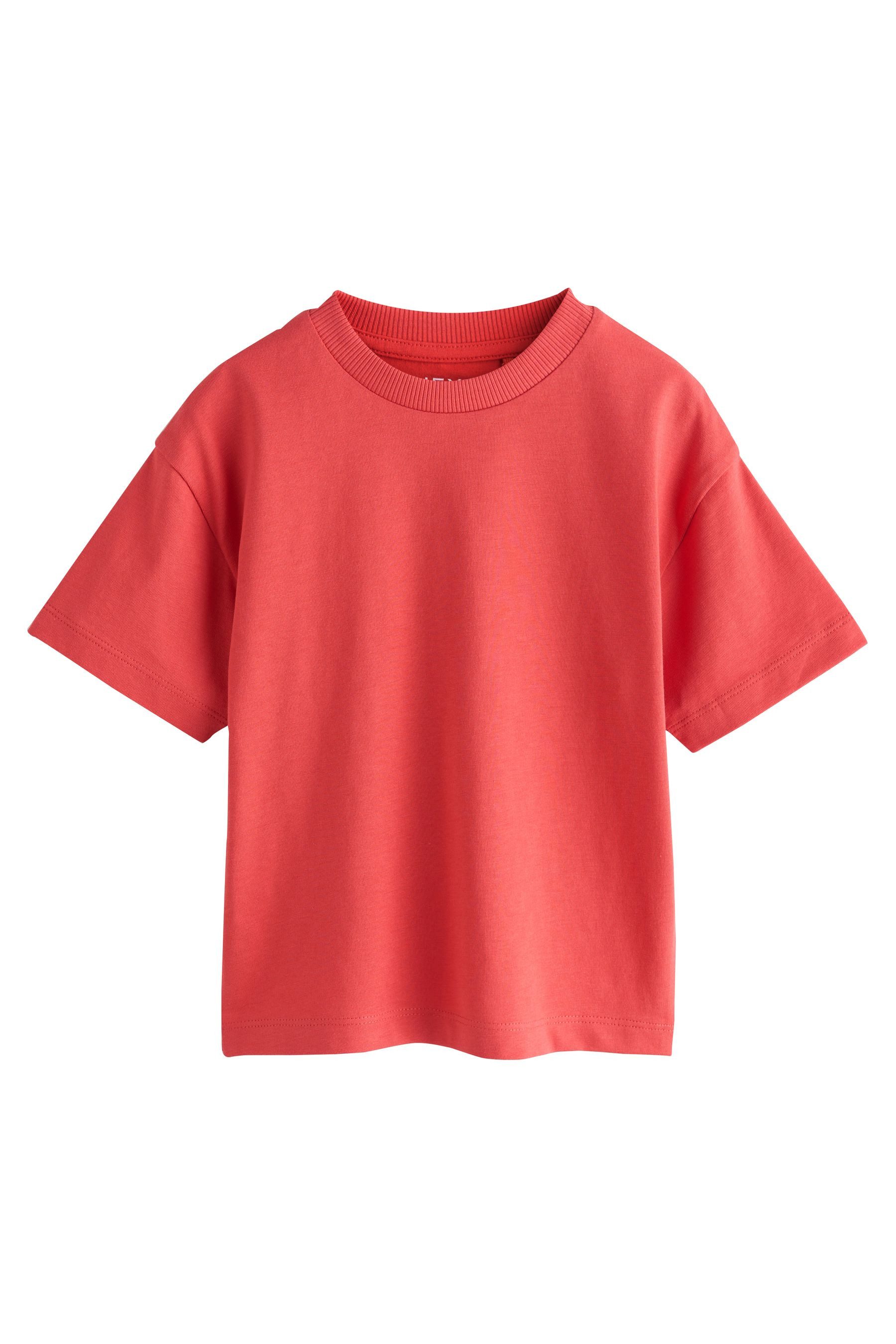 Next T-Shirt Unifarbenes T-Shirt (1-tlg) – Bild 3 von 5
