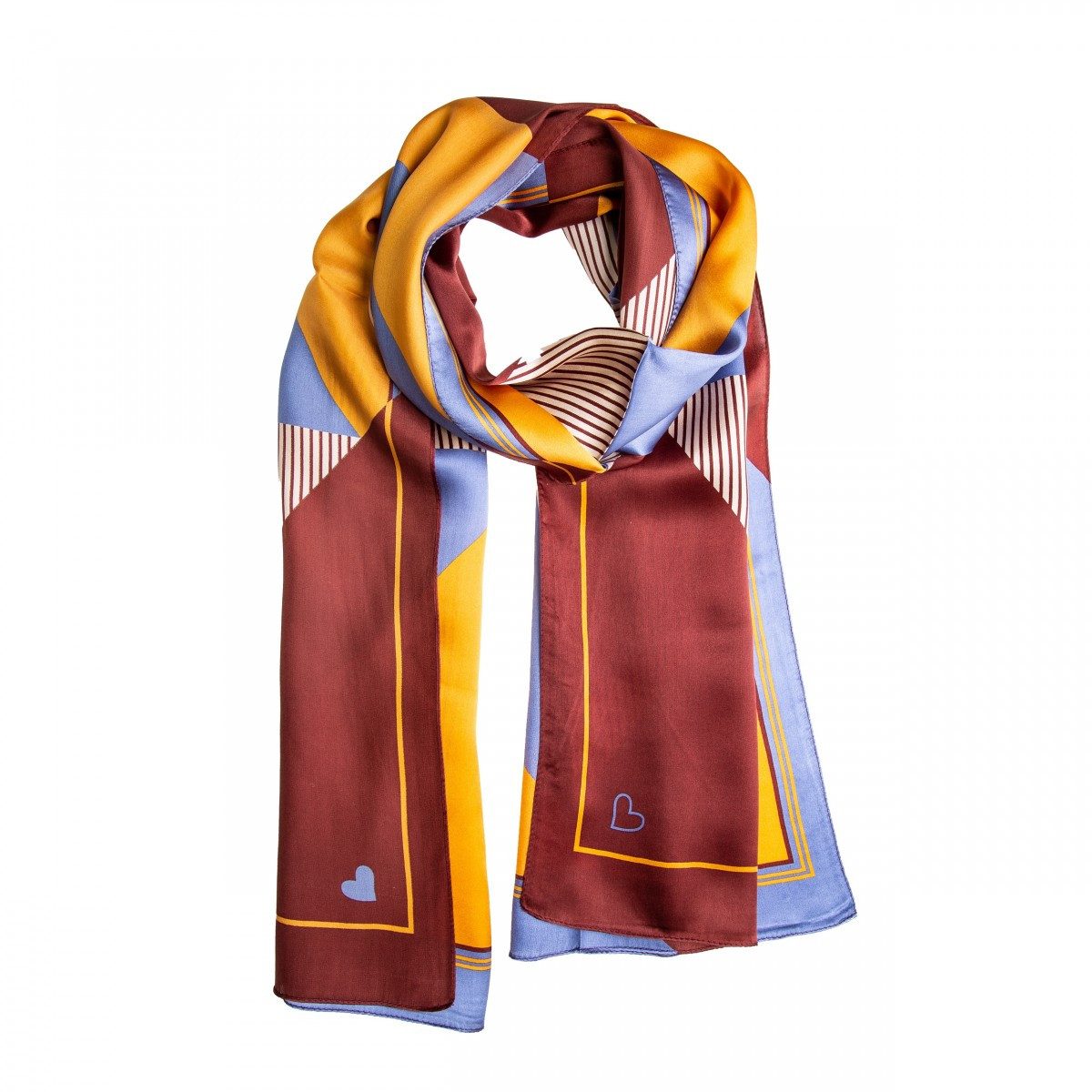 SEABRIGHT Seidenschal Seidenschal Halstuch Schal Satin günstig online kaufen