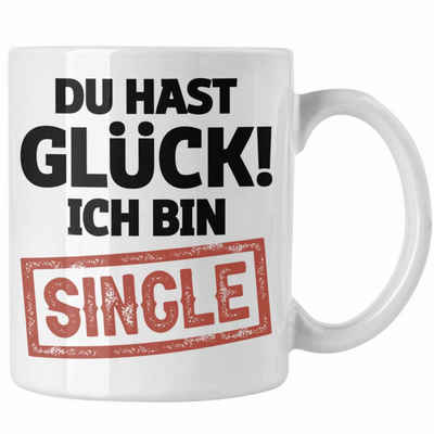 Trendation Tasse Single Solo Tasse Geschenk Kollege Geschenkidee Kaffee-Becher