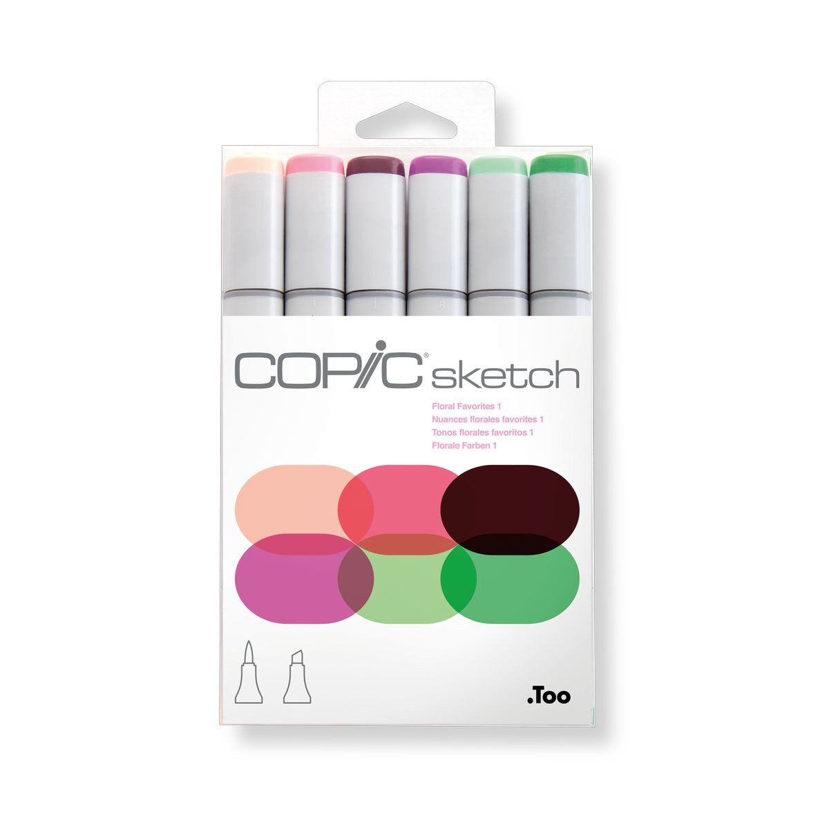 COPIC Copic Marker Copic Pinselmarker Set Sketch Floral Favorite 1 floral favorite 1 6