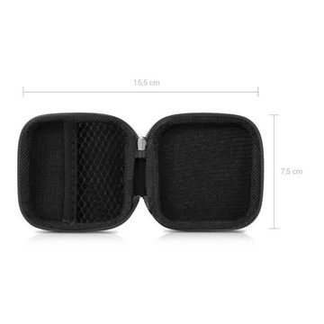 kwmobile Kopfhörer-Schutzhülle In-Ear Kopfhörer Tasche, In Ear Headphones Schutztasche - Earphones Etui Case für Kopfhörer