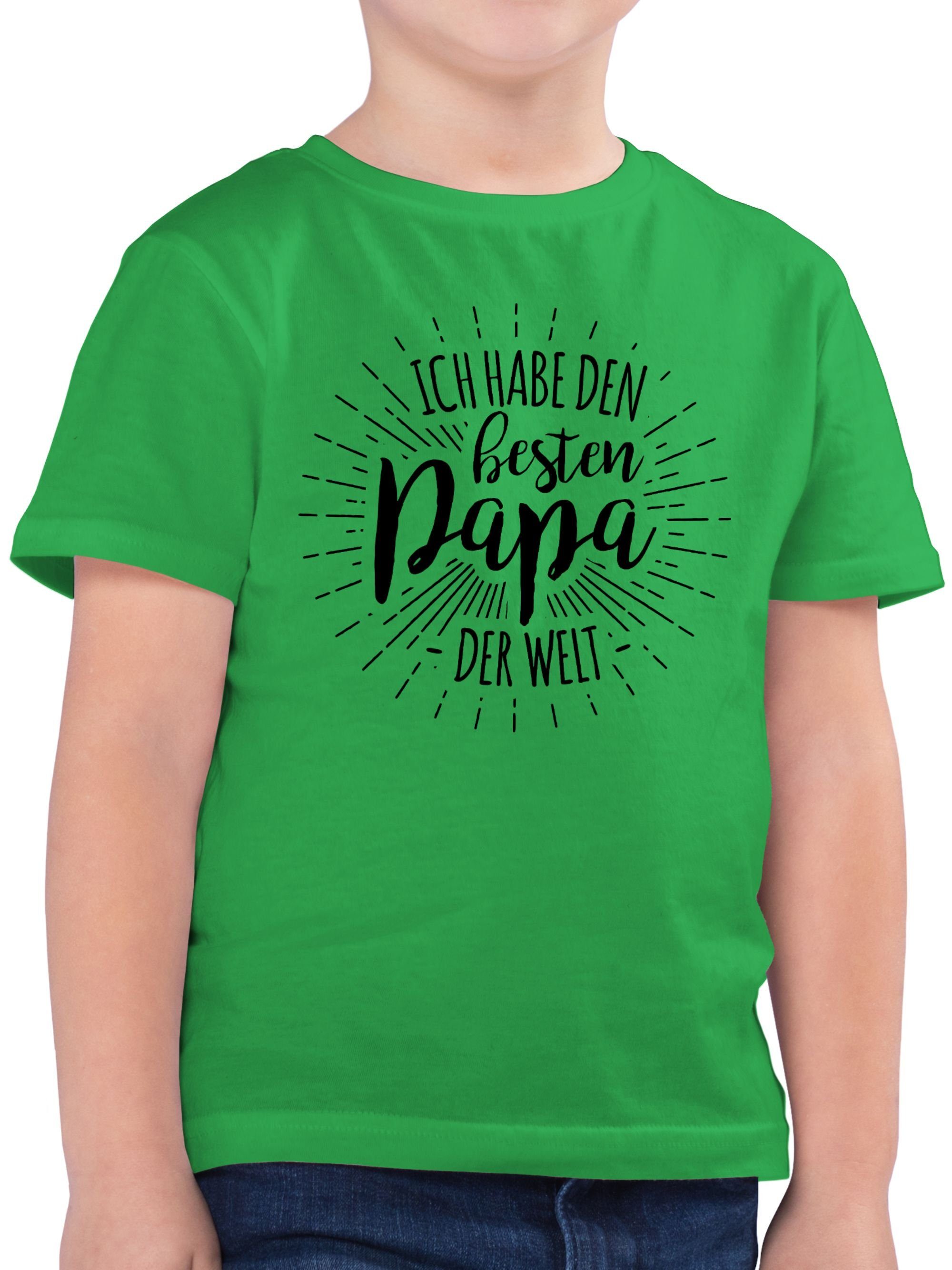 Shirtracer T-Shirt Ich habe den besten Papa der Welt - Geschenk Vatertag  Kinder - Jungen Kinder T-Shirt Papa Geschenk zum Männertag von Tochter oder  Sohn