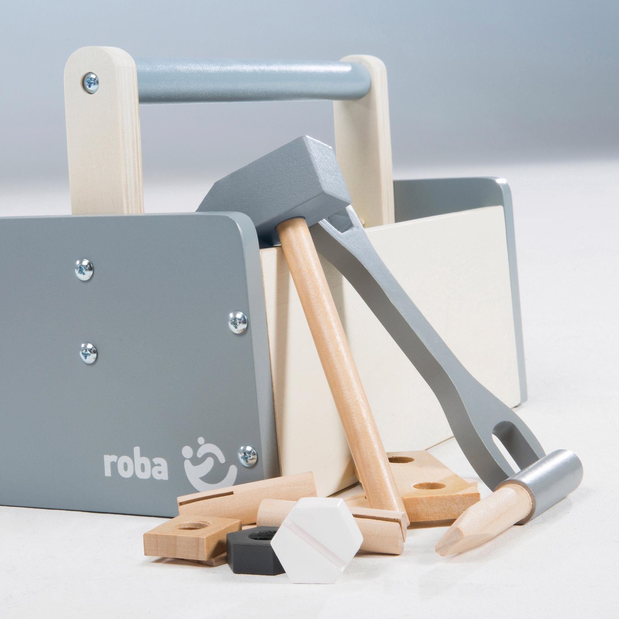 roba® Spielwerkzeug Werkzeugkiste, (Set, 22-tlg)