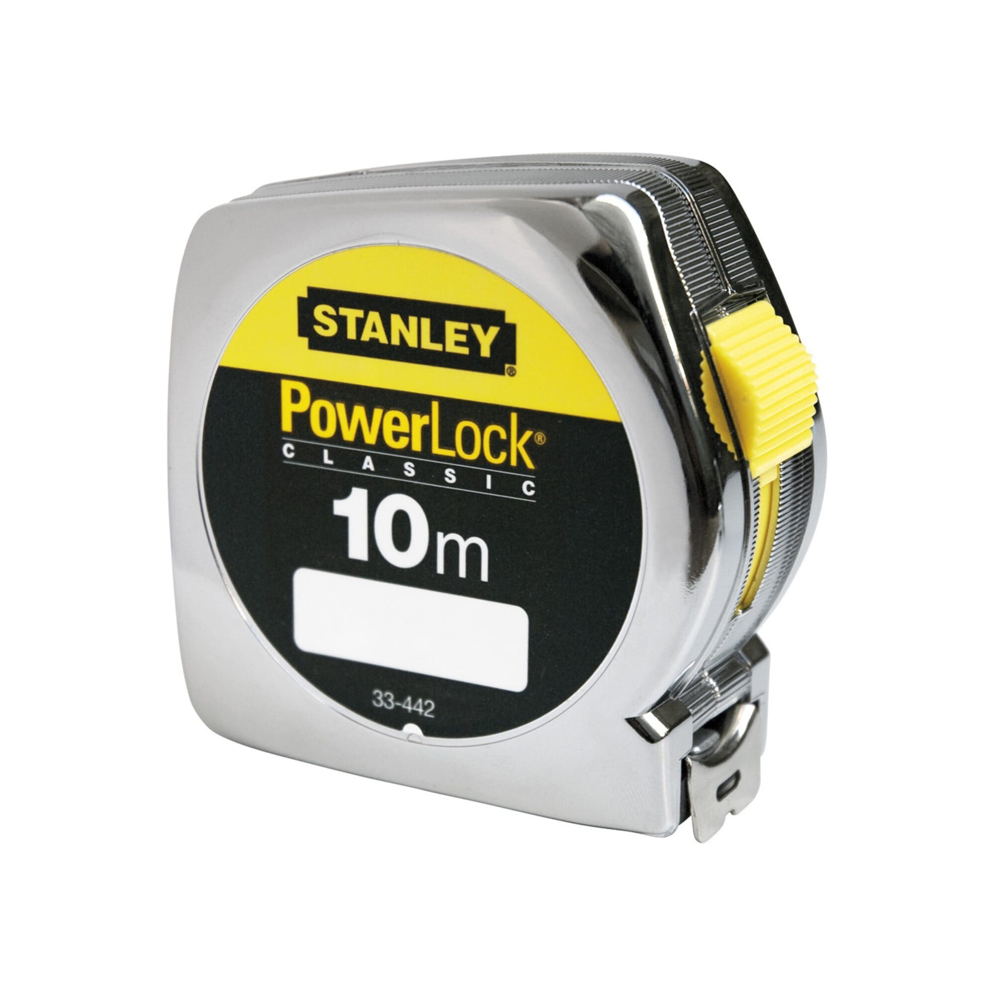 STANLEY Maßband Stanley Bandmass Powerlock (Kunststoff) 10 m