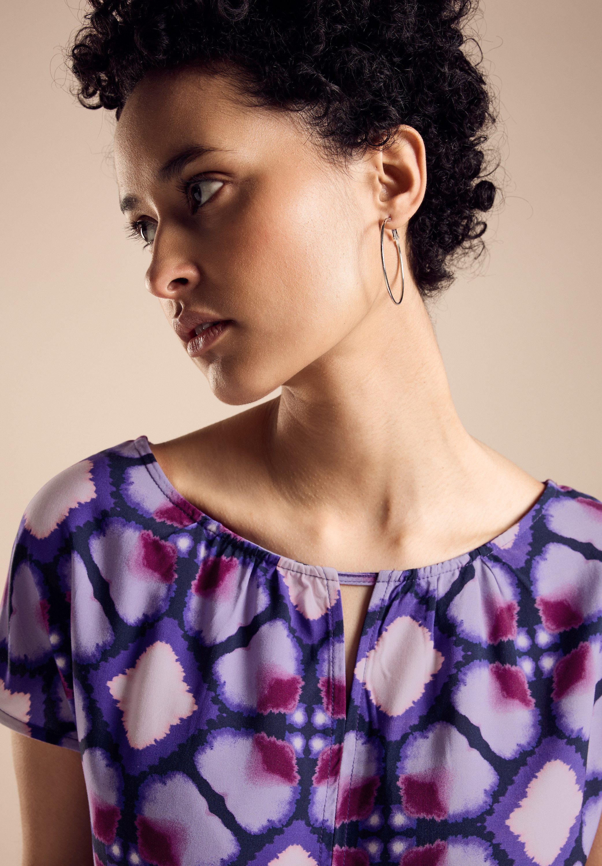 STREET ONE Shirttop mit All-Over Print