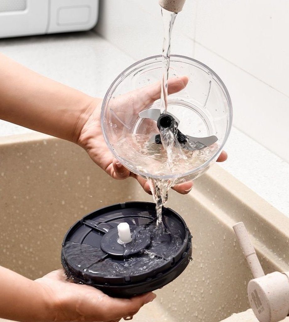 Cheffinger Gemüsehacker Multischneider Zerkleinerer Gemüseschneider Zwiebelschneider