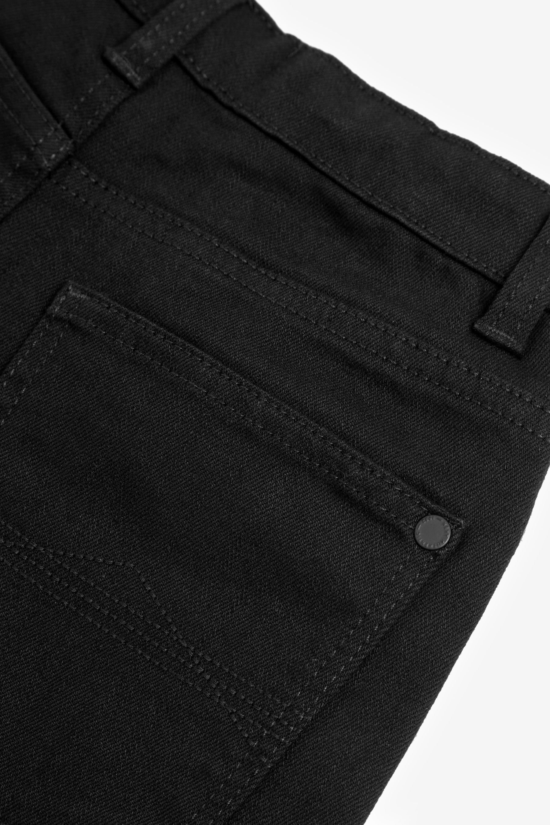 Next Weite Jeans Five-Pocket-Jeans (1-tlg) Black Denim