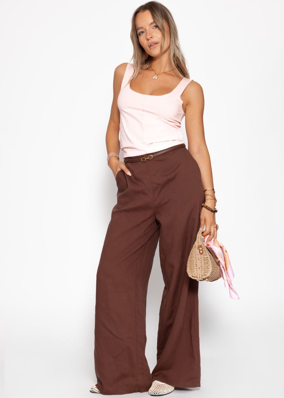 SASSYCLASSY T-Shirt Top mit Ziernaht für günstig online kaufen