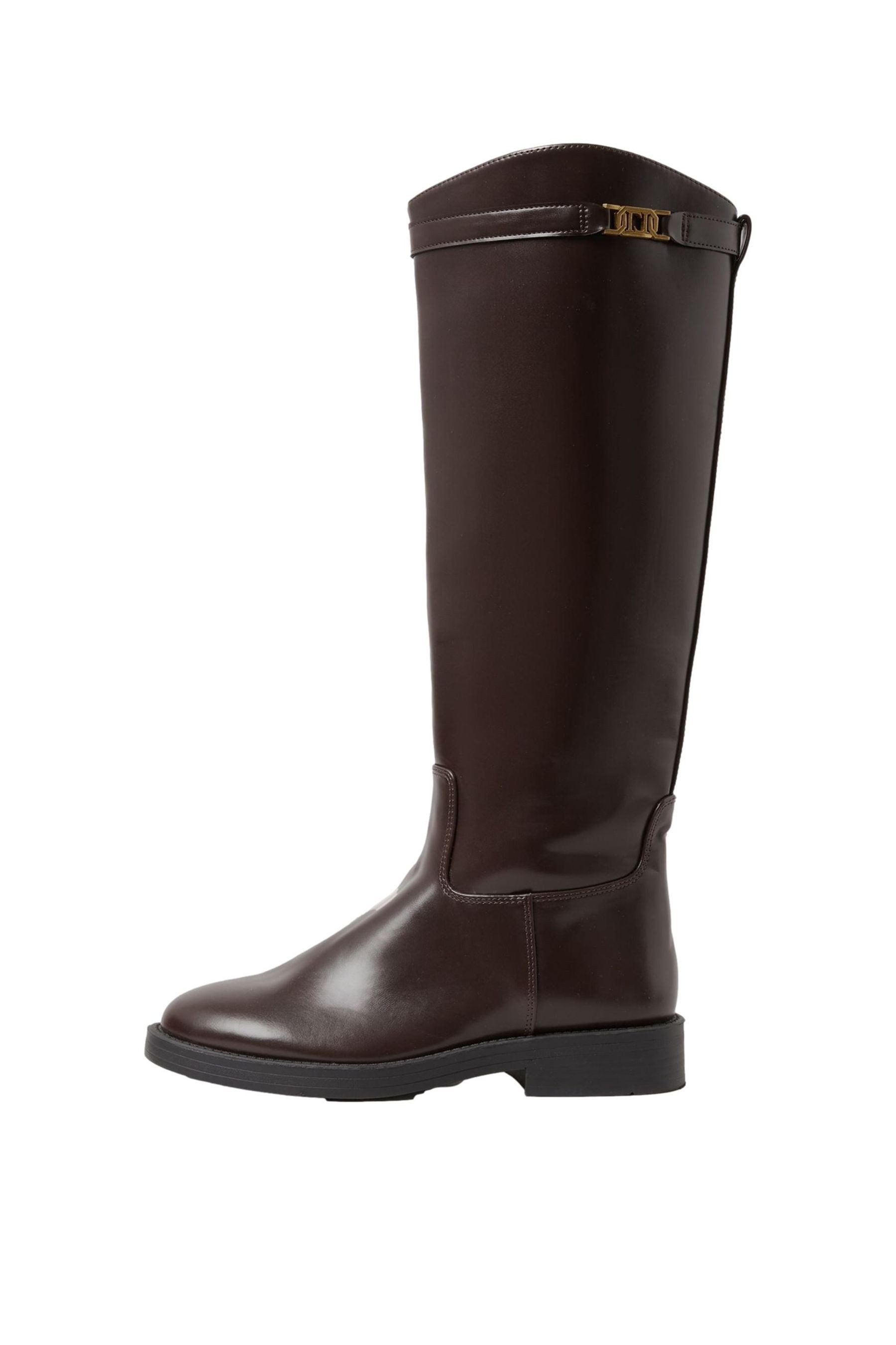 Lipsy Hochschaft-Reiterstiefel aus Kunstleder Stiefel