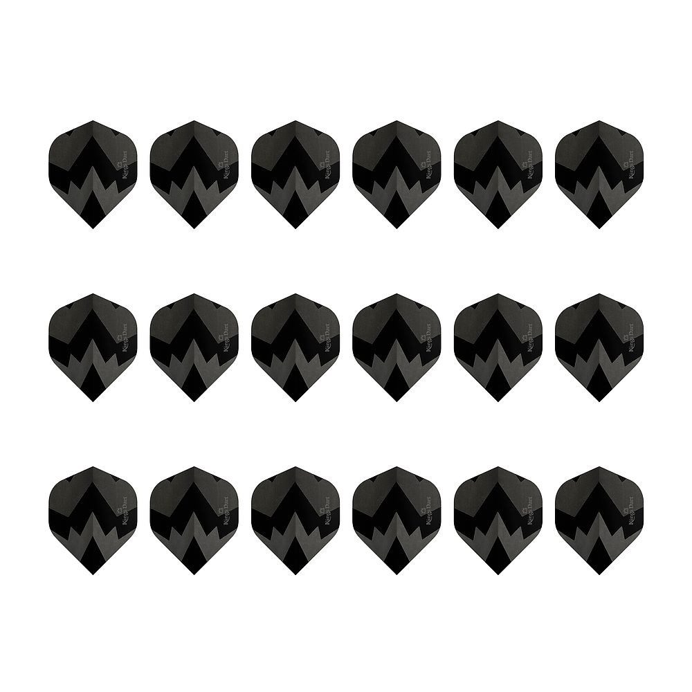 Kings Dart Dartscheibe Dart Flights-Set, Für Anfänger:innen, Fortgeschrittene und Profis