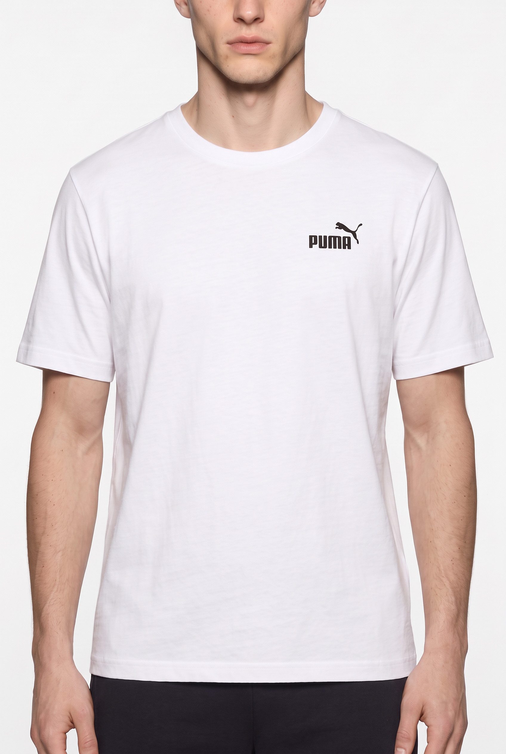 PUMA T-Shirt ESS RELAXED SMALL NO. 1 LOGO TEE Kurzarm, sportlicher Stil, Rundhalsausschnitt – Bild 2 von 5